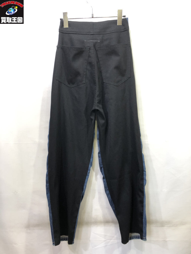 デニムパンツ 21aw デニム切替パンツ size36