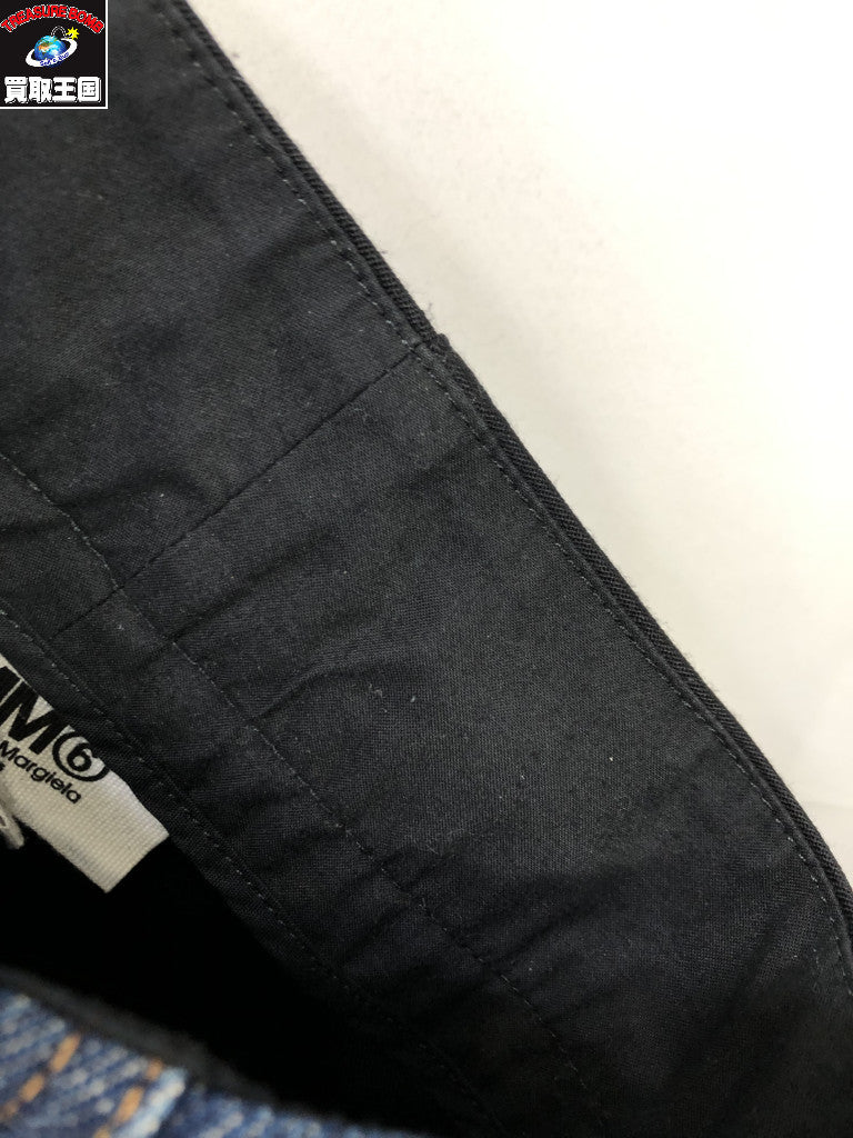 デニムパンツ 21aw デニム切替パンツ size36