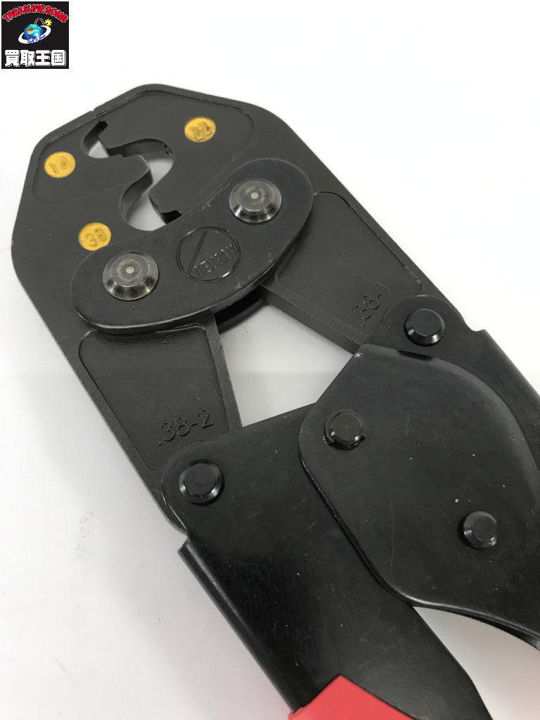 ★デンサン 圧着工具 DC-38A その他ハンドツール