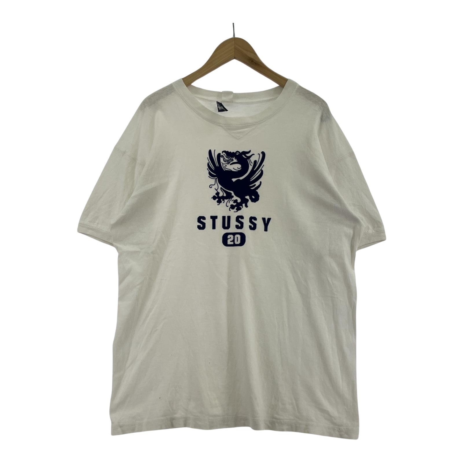 半袖Tシャツ 2000年 USA製 ドラゴン Tシャツ ホワイト ホワイト