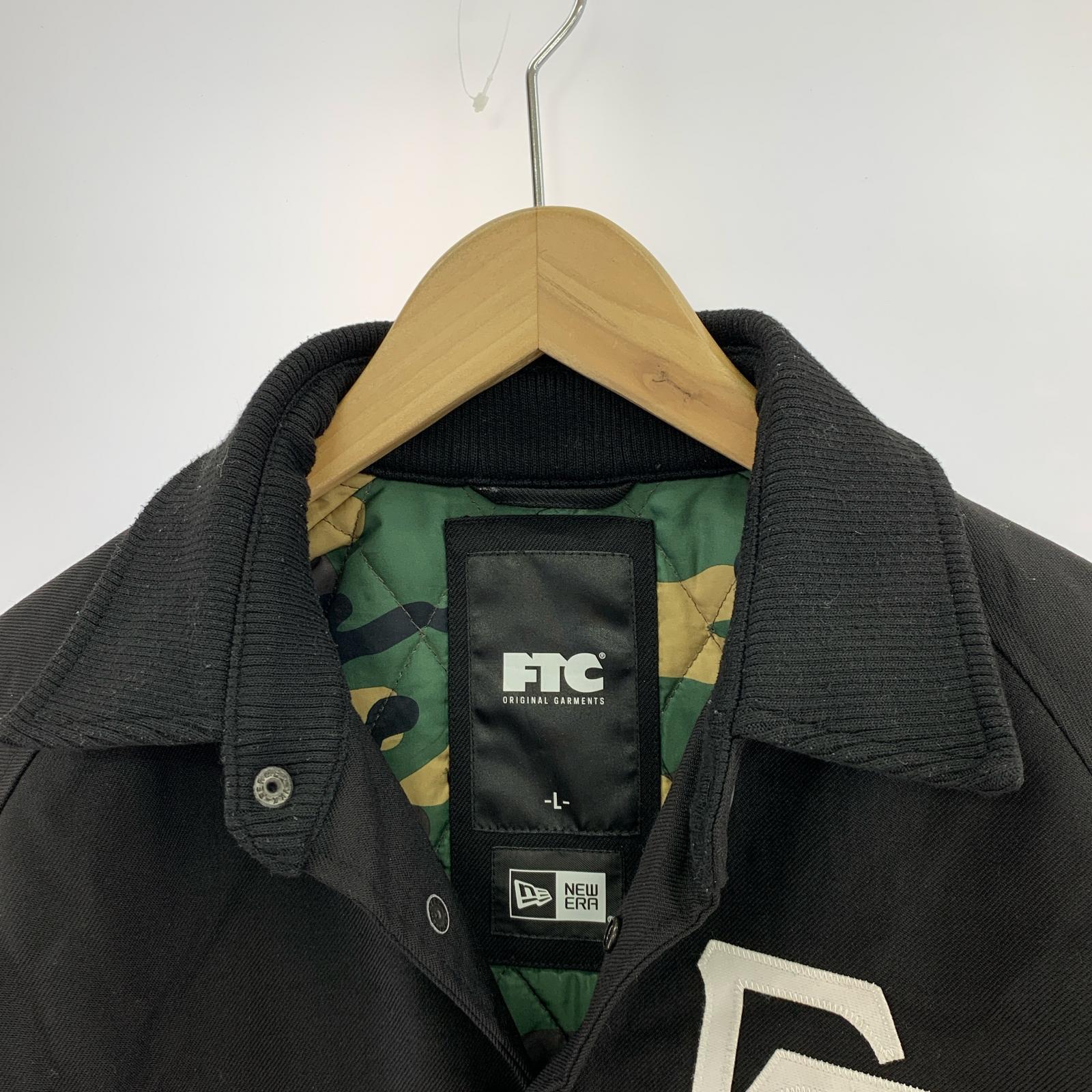 ブルゾン × NEW ERA WOOL COACH JACKET(L) L ブラック