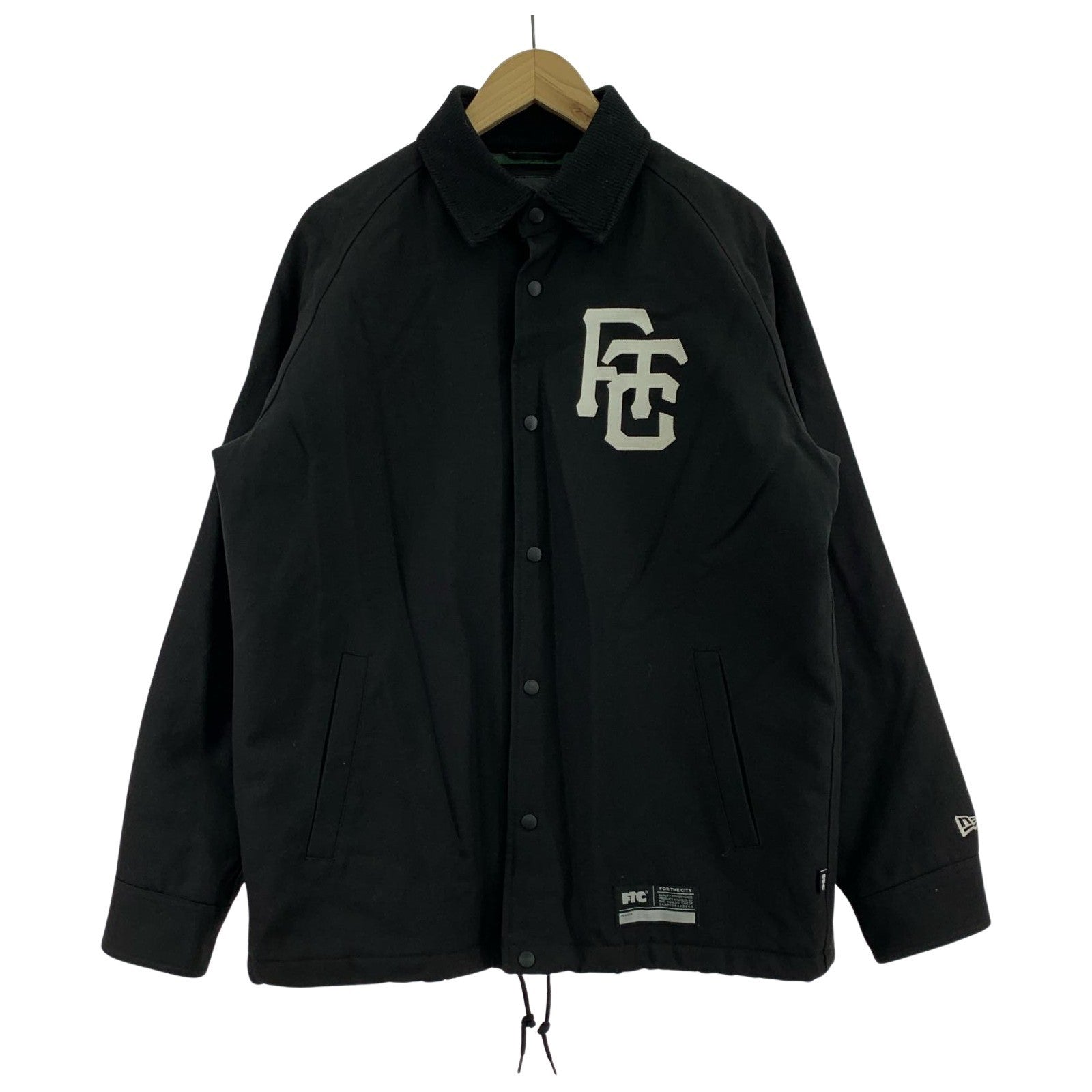ブルゾン × NEW ERA WOOL COACH JACKET(L) L ブラック