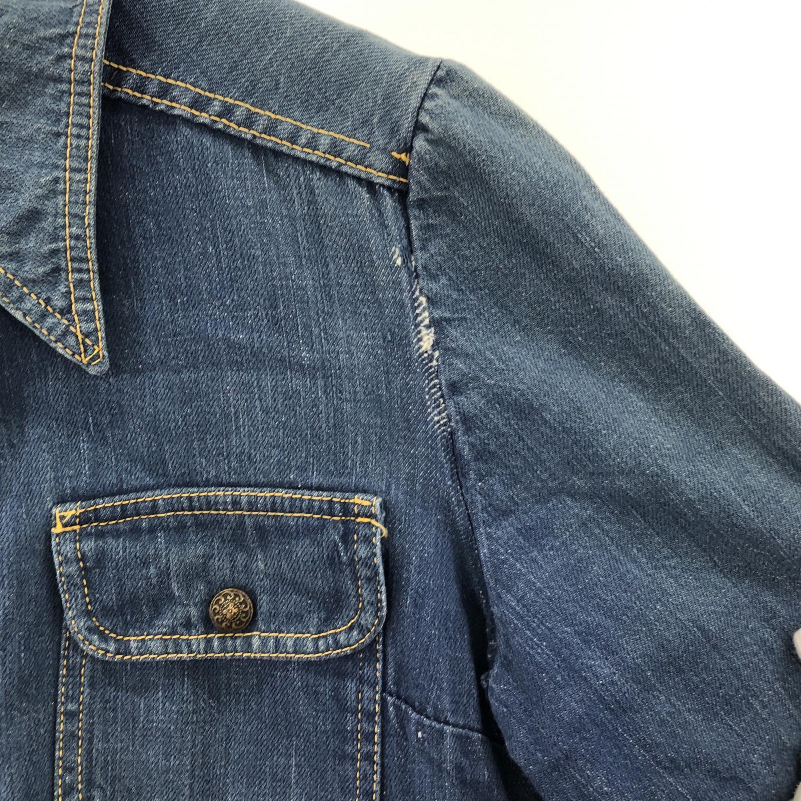 ジャケット 70s Store Brand デニムシャツ ブルー