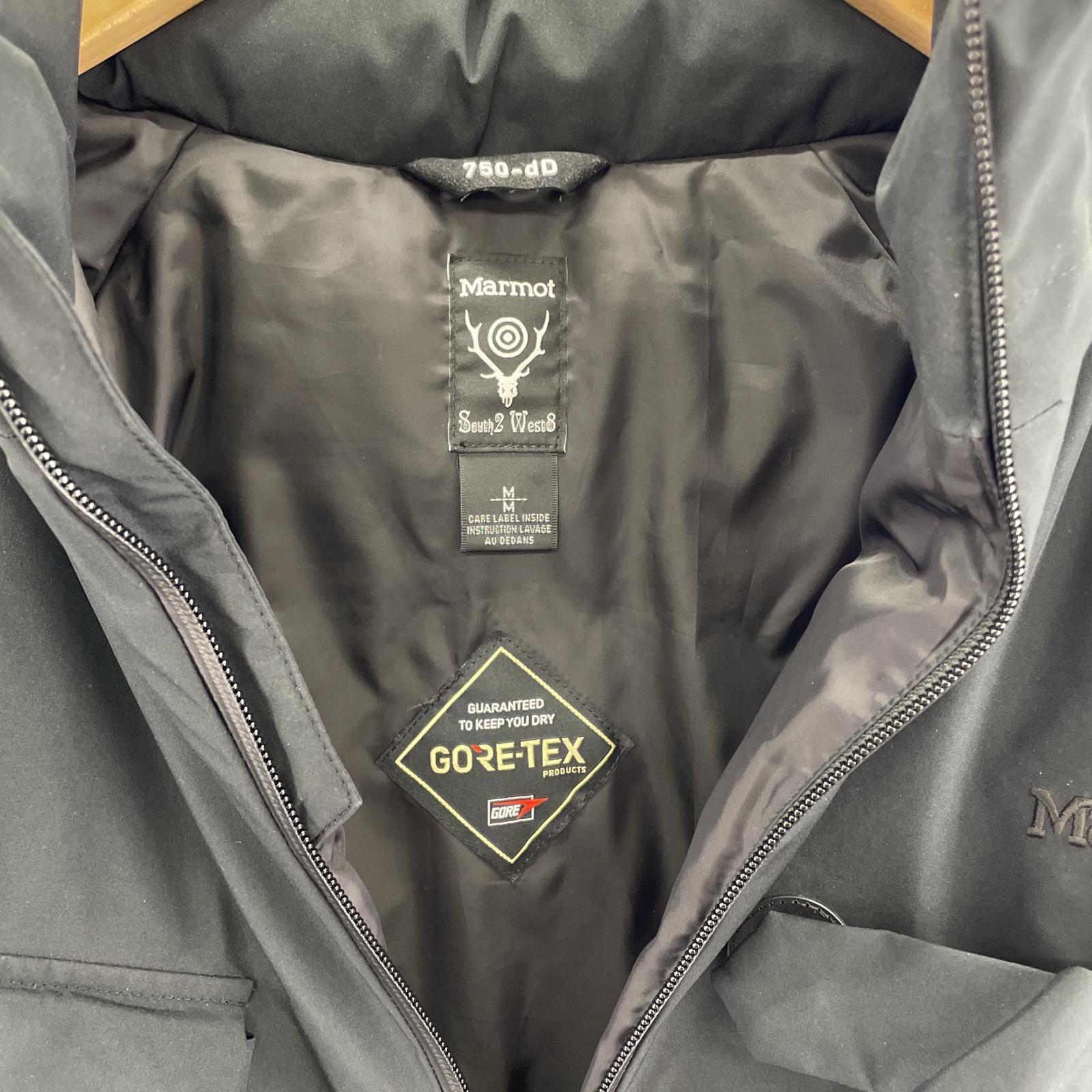 ダウンジャケット South2 West8(S2W8) × Marmot BLK M M ブラック