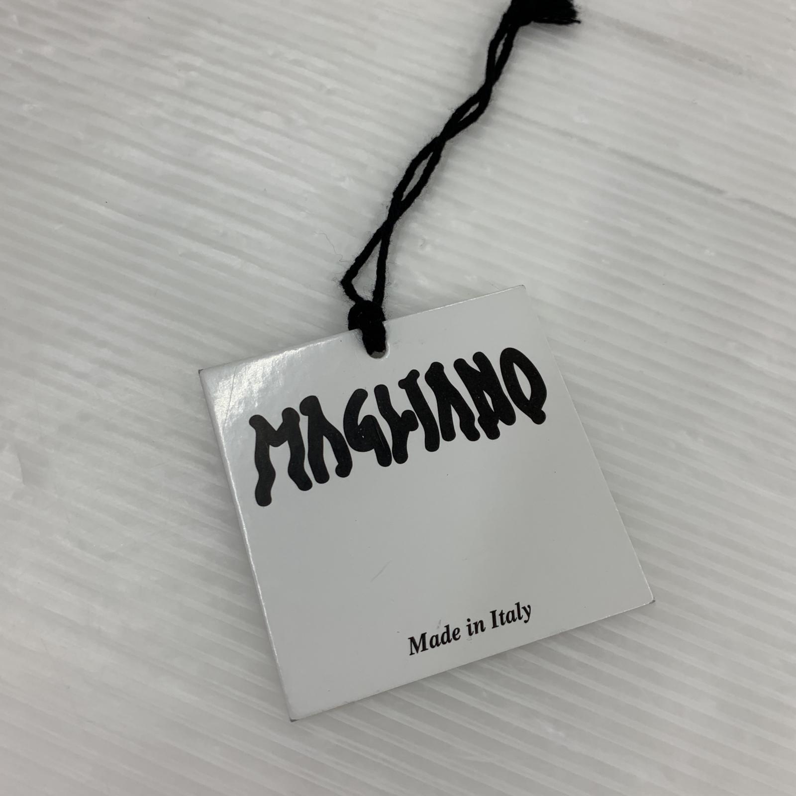カーディガン MAGLIANO ロゴカーディガン 青