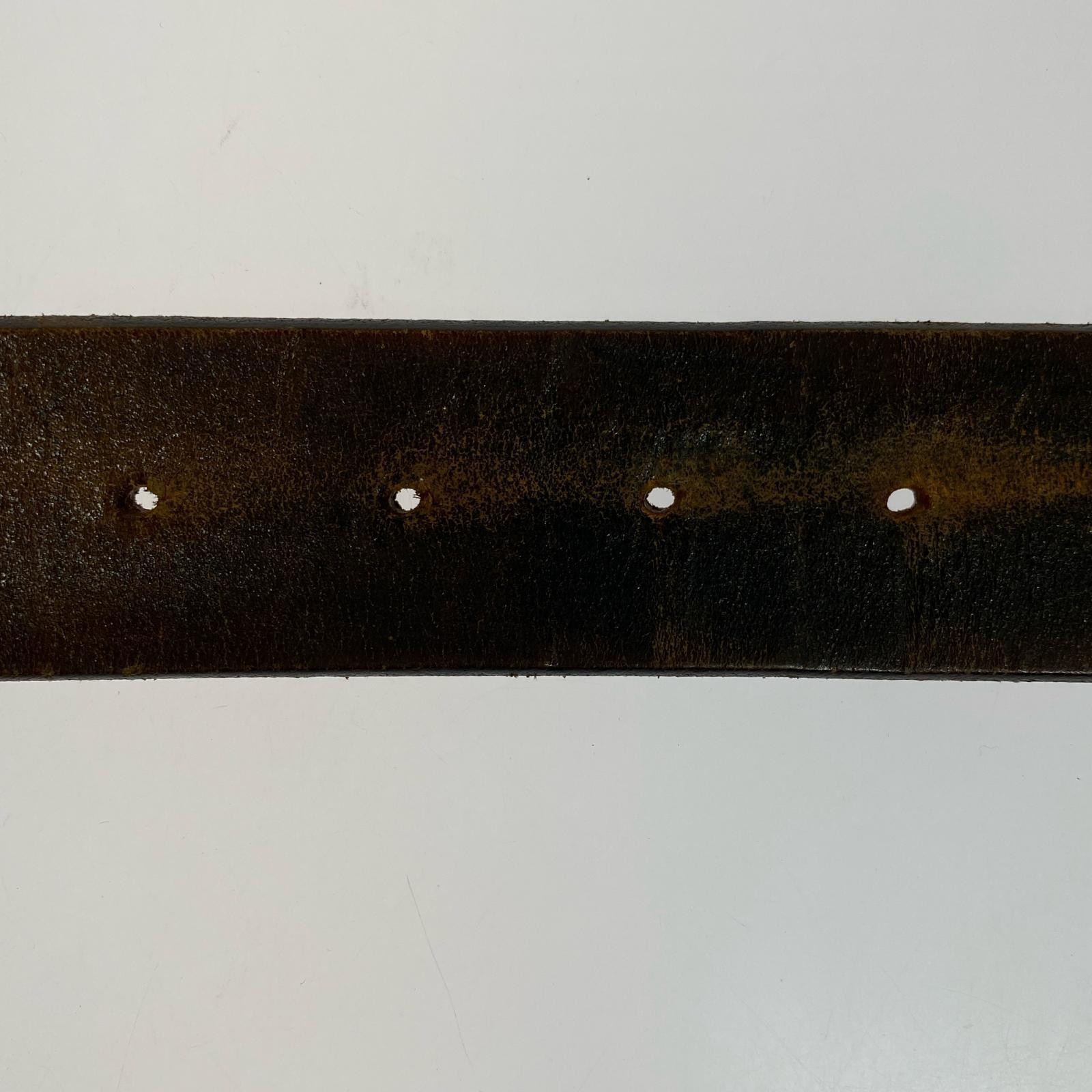 その他アクセサリー ホピ族 hopi シルバーバックル レザーベルト ブラウン