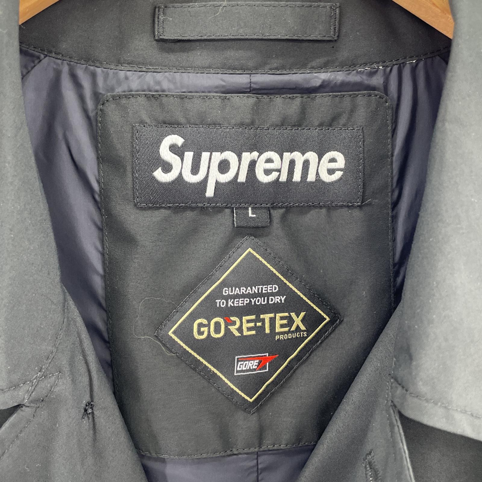 ジャケット 19AW GORE-TEX OVERCOAT 黒 L