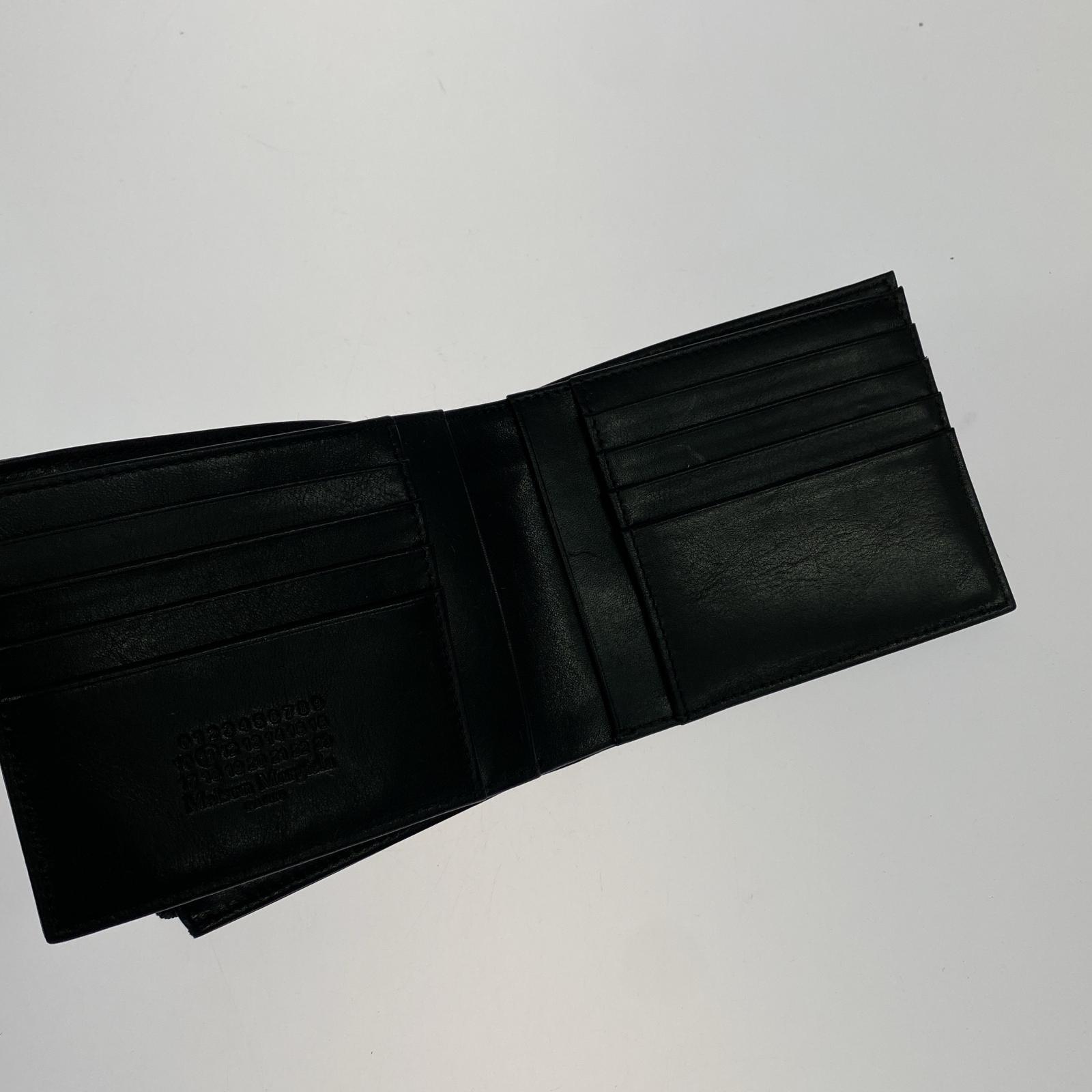 コンパクトウォレット MAISON MARGIELA コンパクトウォレット ブラック