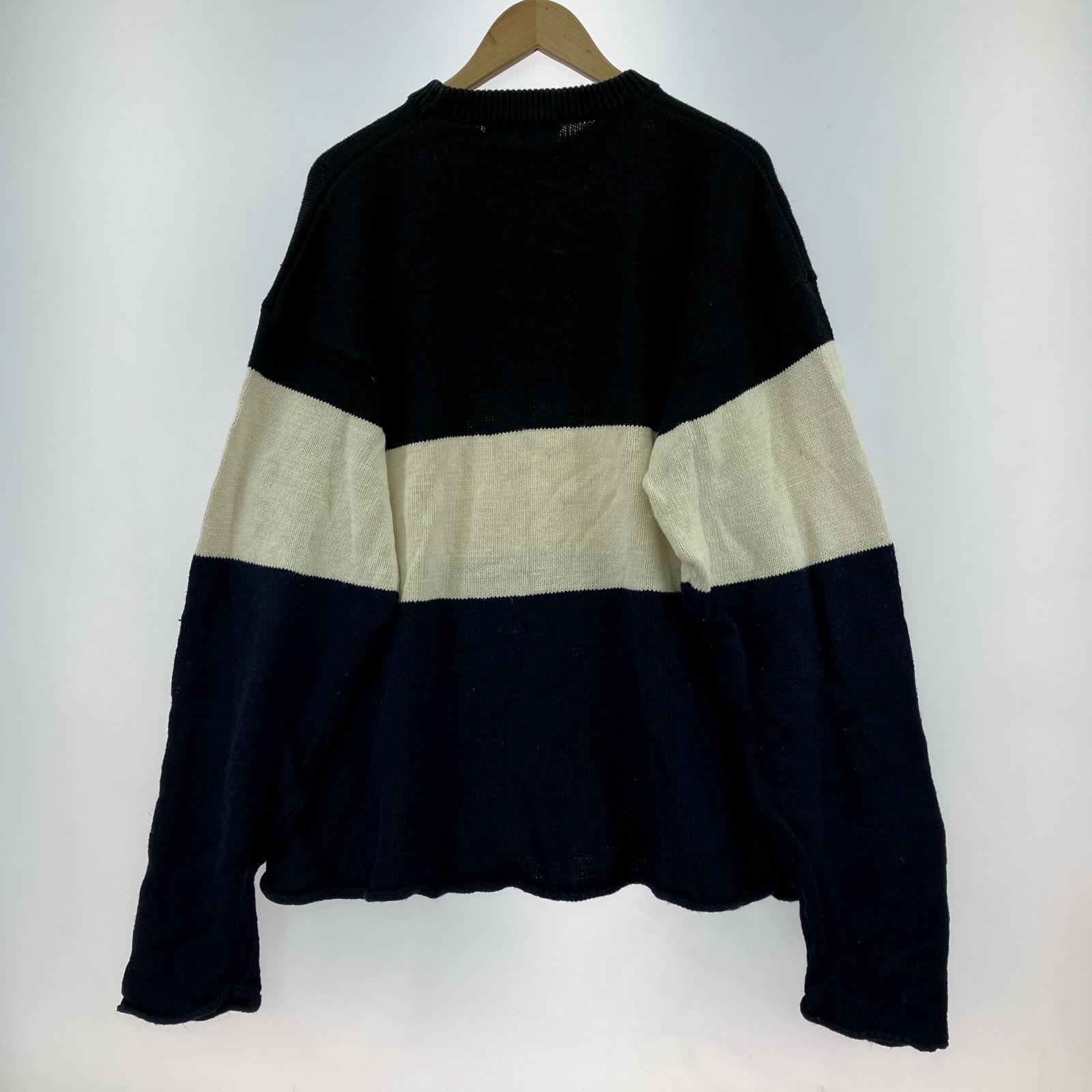 ニット POLO SPORT 白黒紺(L) L