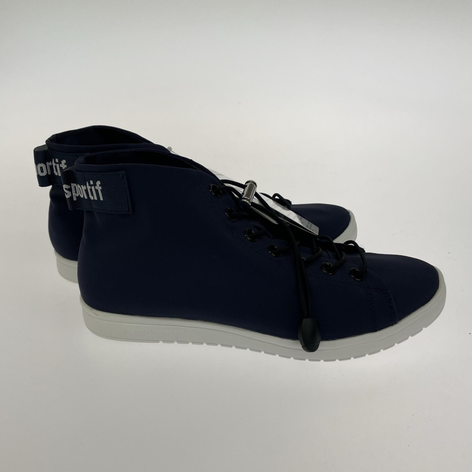 スニーカー LA ALMA MID スニーカー (23.0cm) 23cm (US5 UK4 1/2 EU36) ネイビー