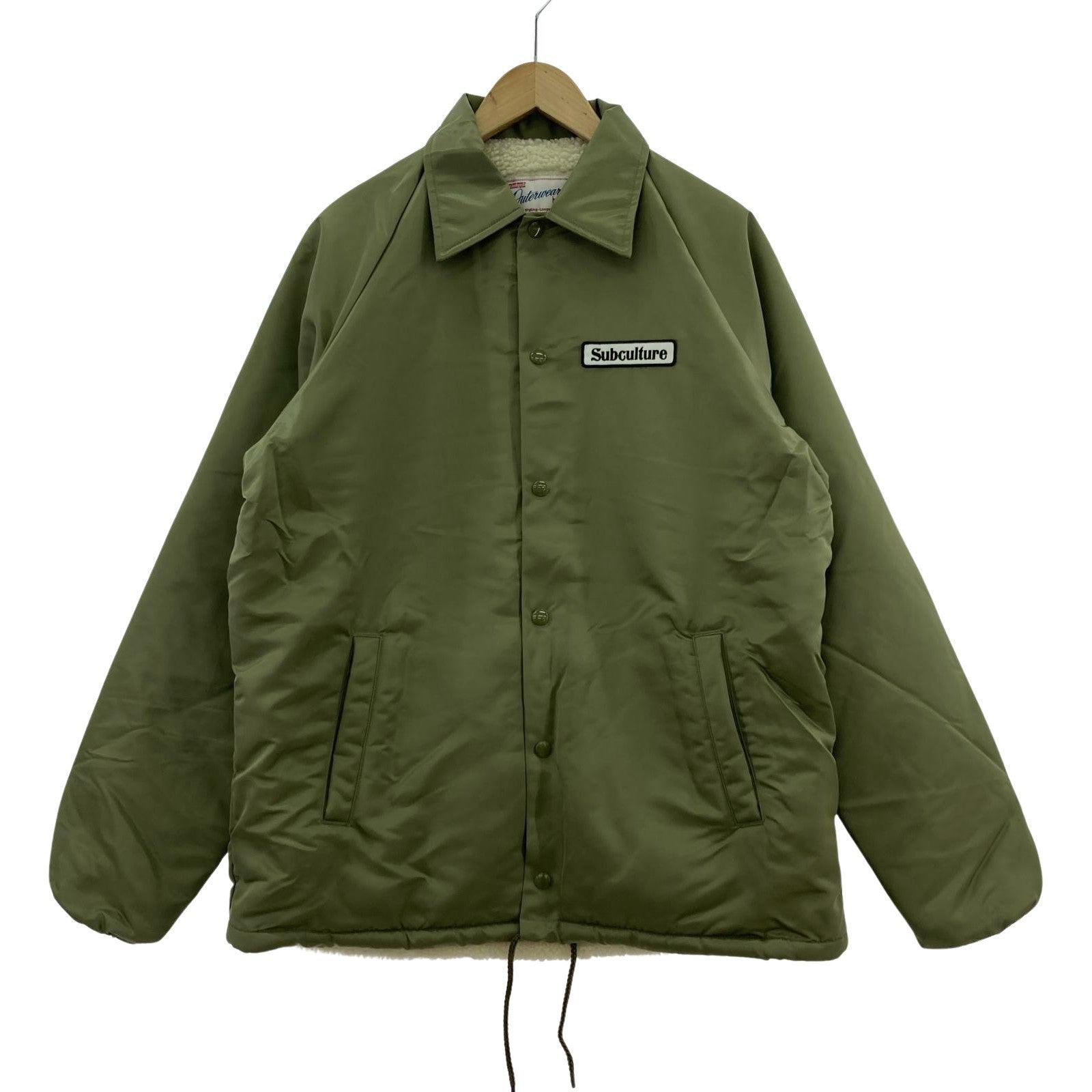 ブルゾン Subculture COACHES JACKET/カーキ 1
