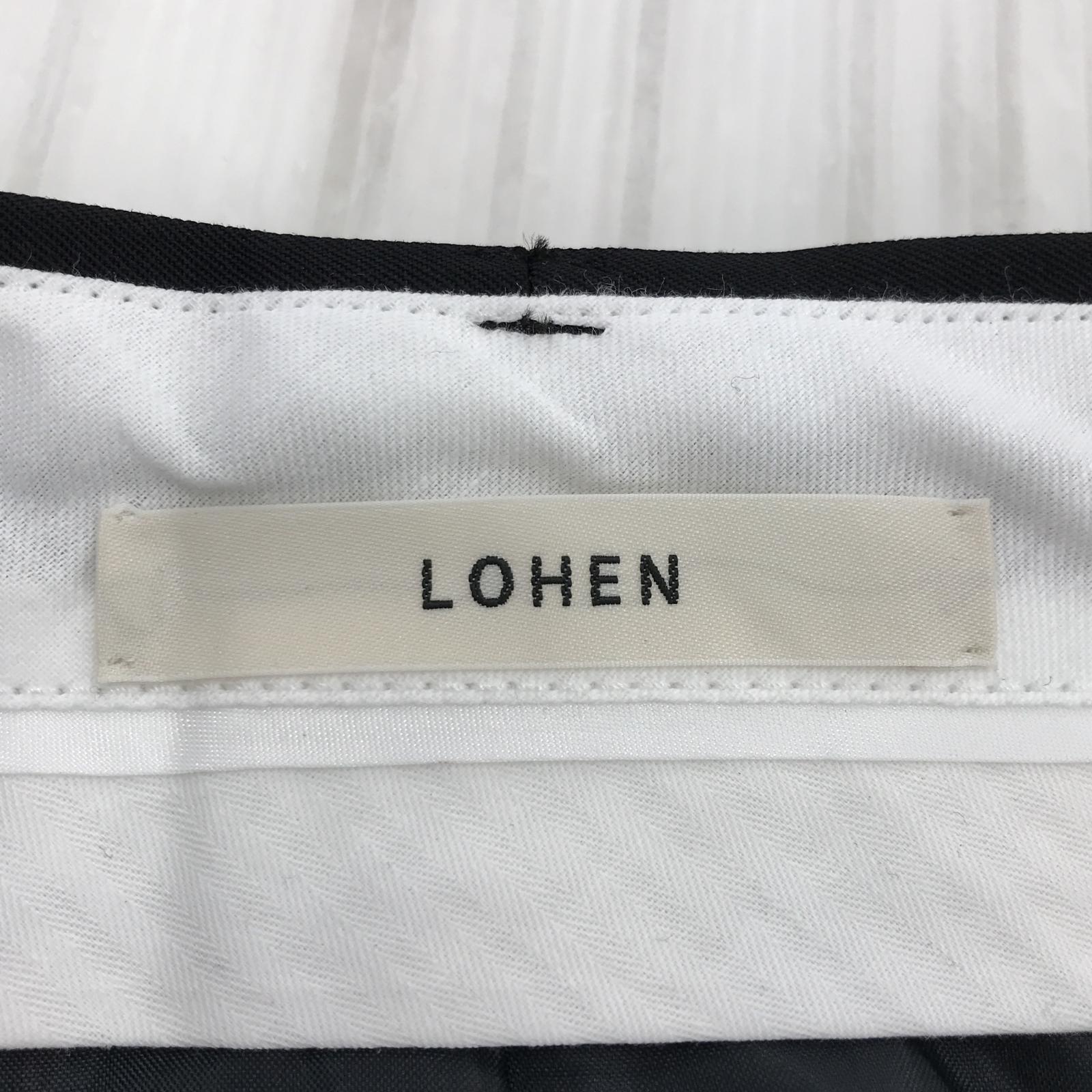 パンツ LOHEN サイドバックルパンツ 38 LH24W-PT078 ブラック