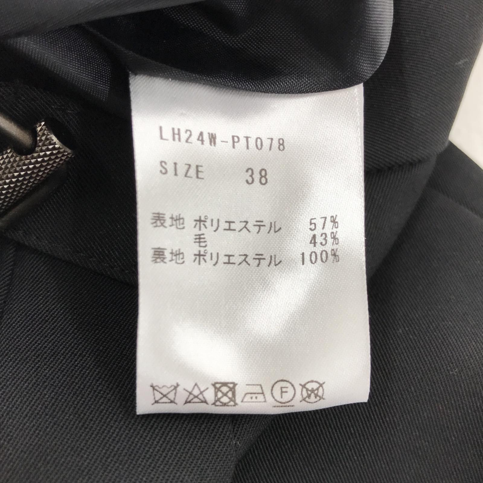 パンツ LOHEN サイドバックルパンツ 38 LH24W-PT078 ブラック