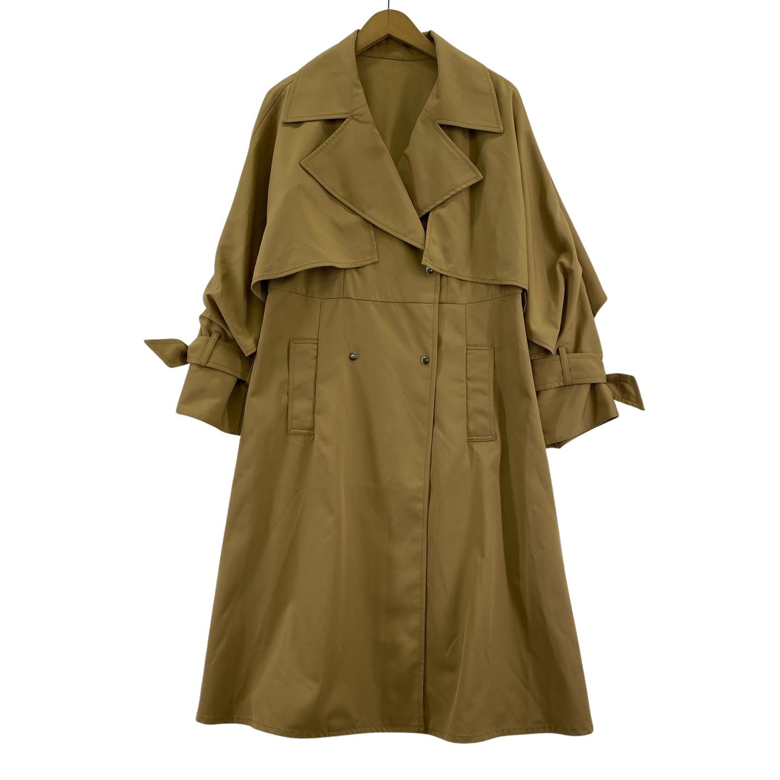 その他アウター RUIRUE BOUTIQUE ロングトレンチコート M ベージュ