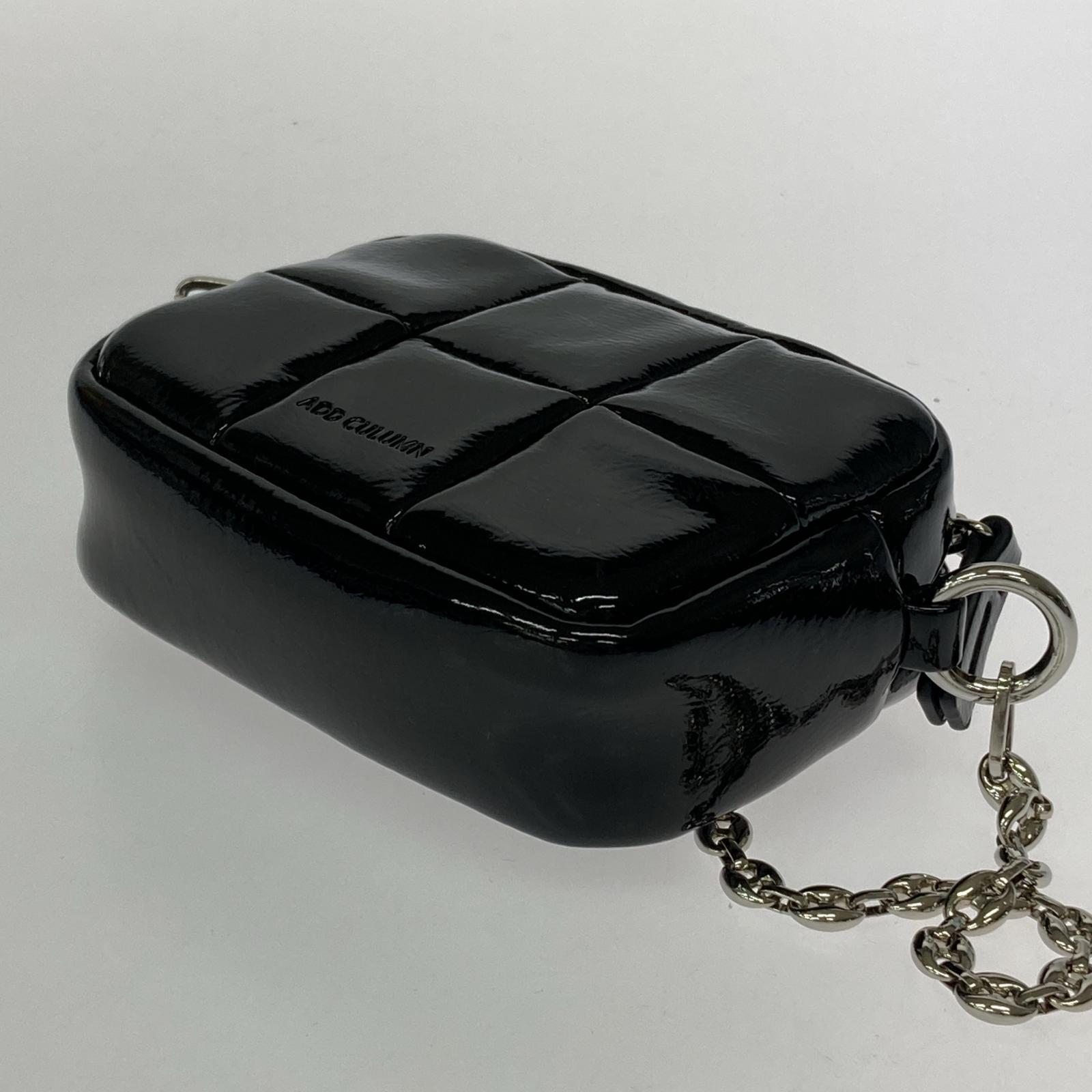 ショルダーバッグ ADD CULUMN THINK OF GIRLS PUFF CROSSBODY ブラック