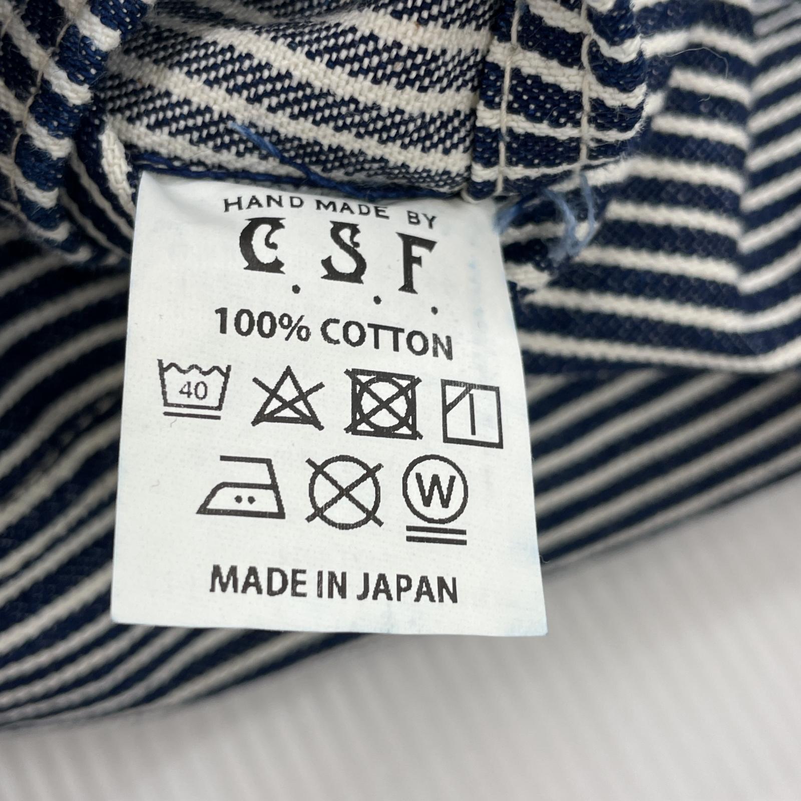 ジャケット C.S.F BARTACK ALLS property jacket 38