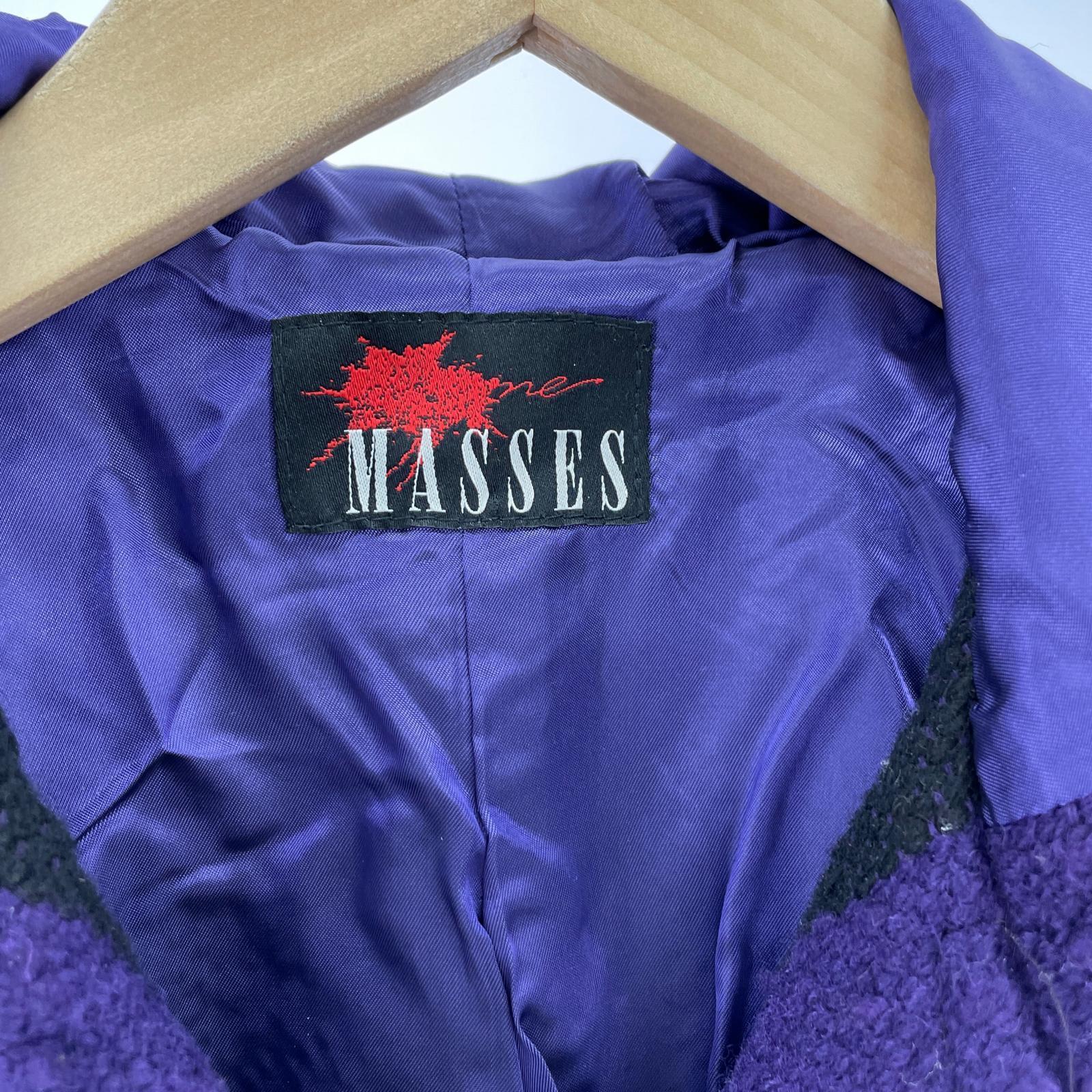 ジャケット MASSES ダッフルコート パープル