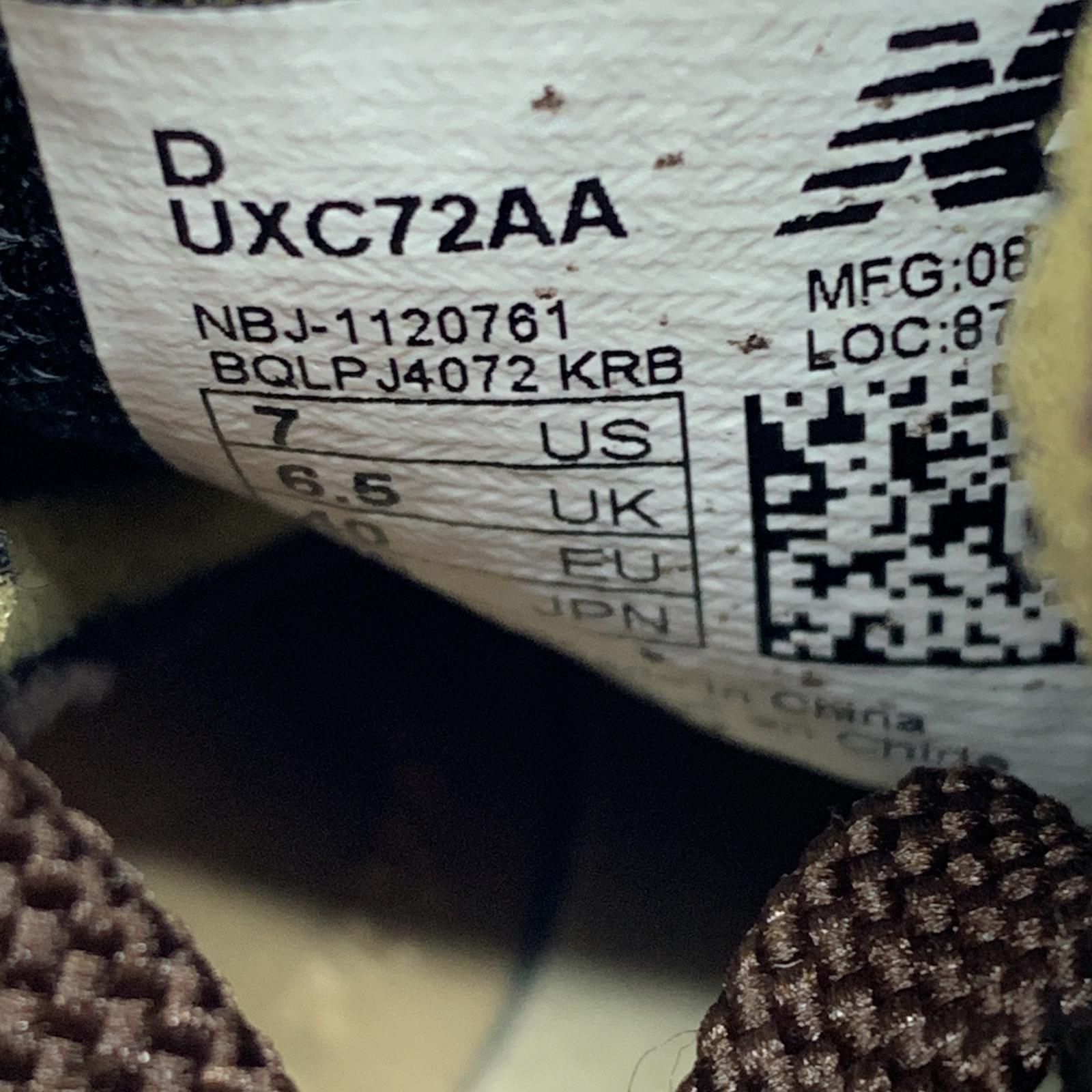 スニーカー AURALEE UXC72AA BROWN 25.0cm ブラウン