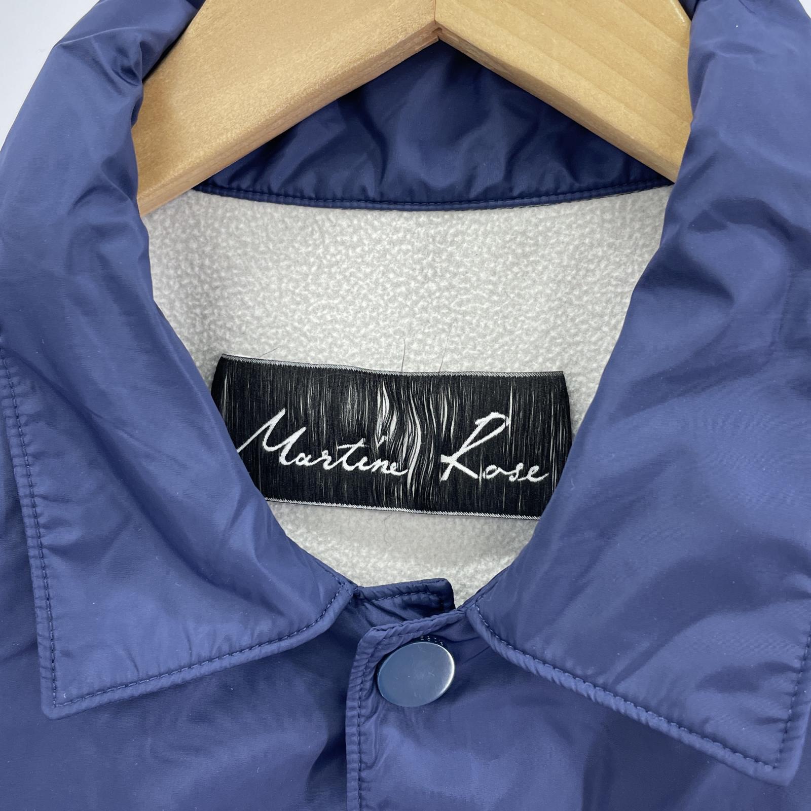 ジャケット MARTINE ROSE スナップボタンジャケット L ネイビー L
