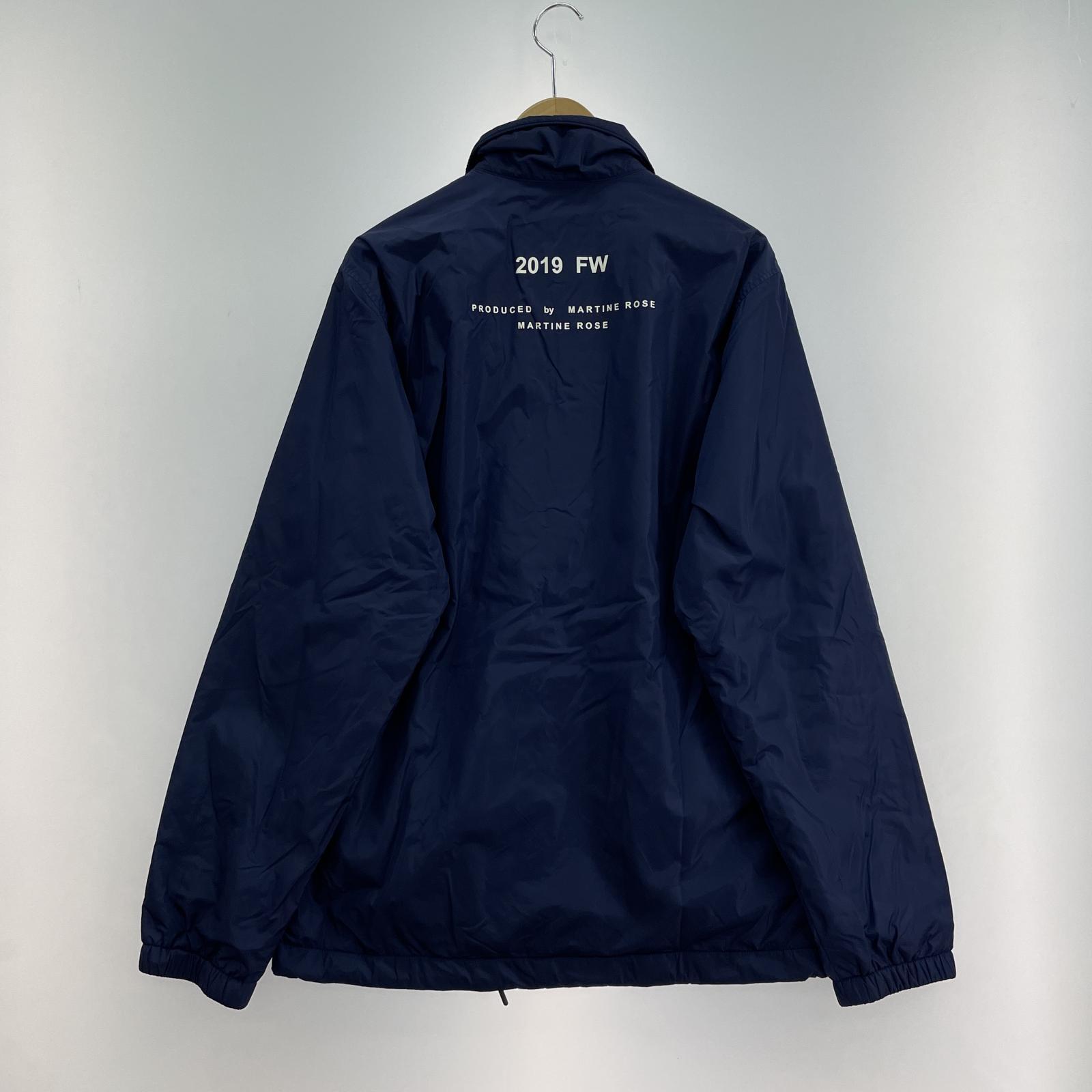 ジャケット MARTINE ROSE スナップボタンジャケット L ネイビー L