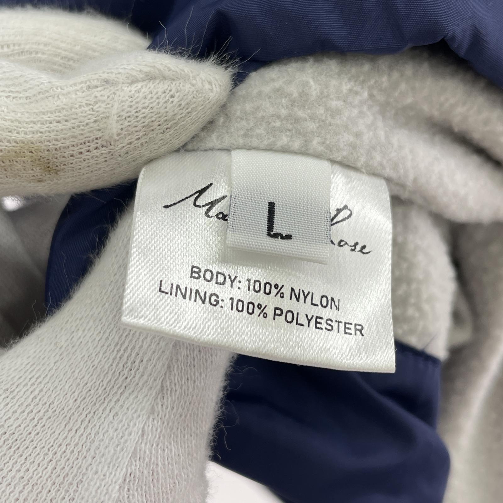 ジャケット MARTINE ROSE スナップボタンジャケット L ネイビー L