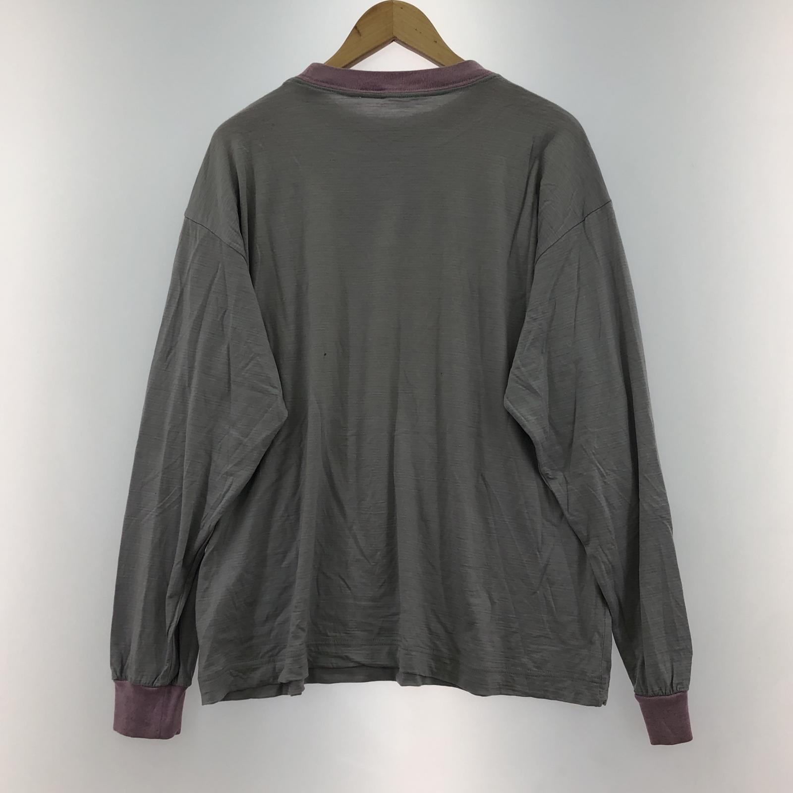 長袖Tシャツ ONC MERINO メリノウールカットソー グレー