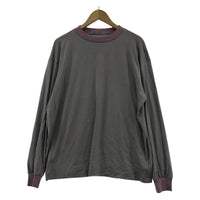 長袖Tシャツ ONC MERINO メリノウールカットソー グレー