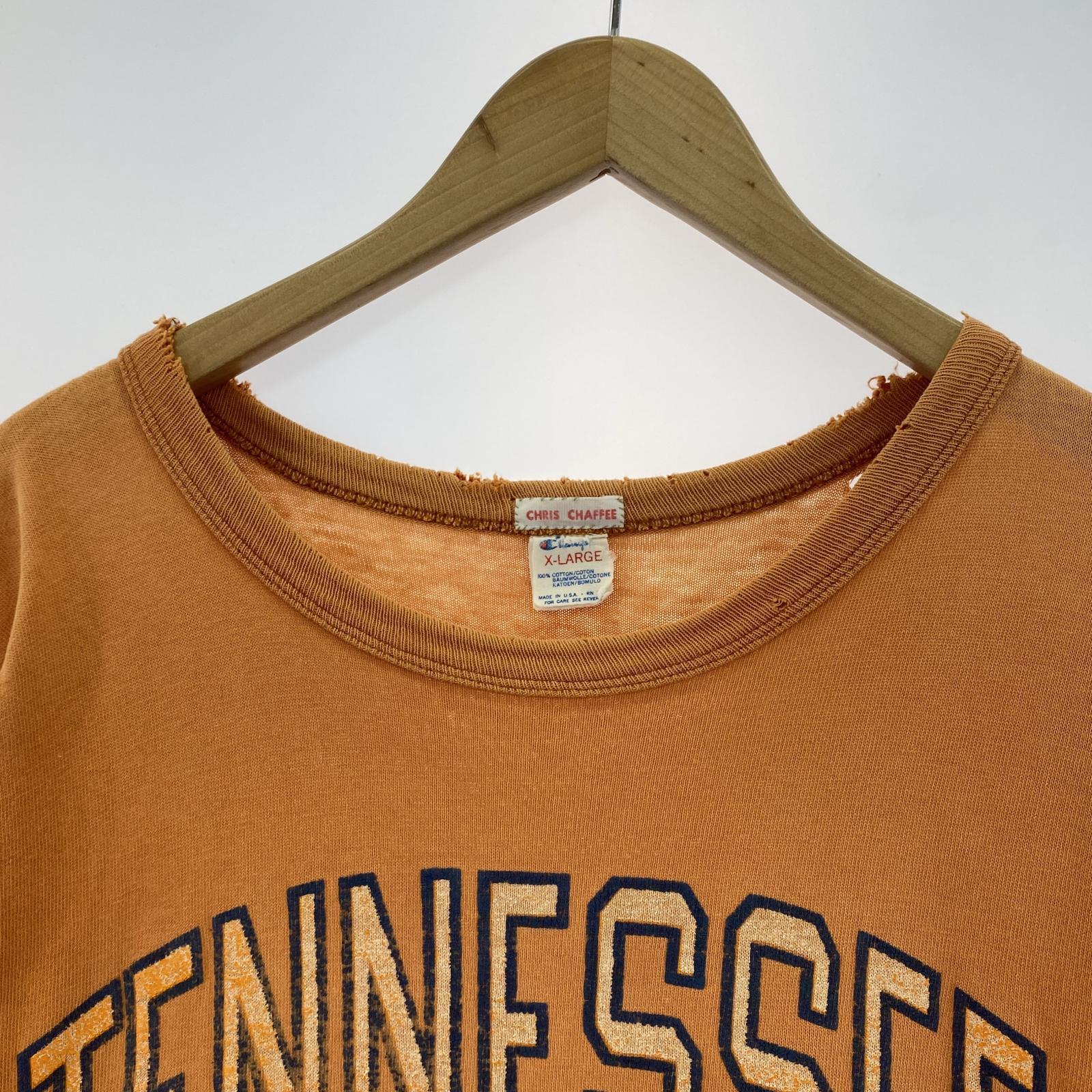 半袖Tシャツ 80s TENNESSEE トリコ オレンジ XL オレンジ