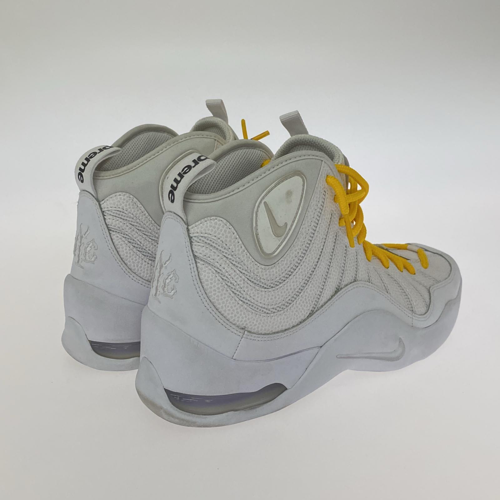 スニーカー supreme Air Bakin size27 DX3292-100 27cm (US9 UK8 1/2 EU44) ホワイト