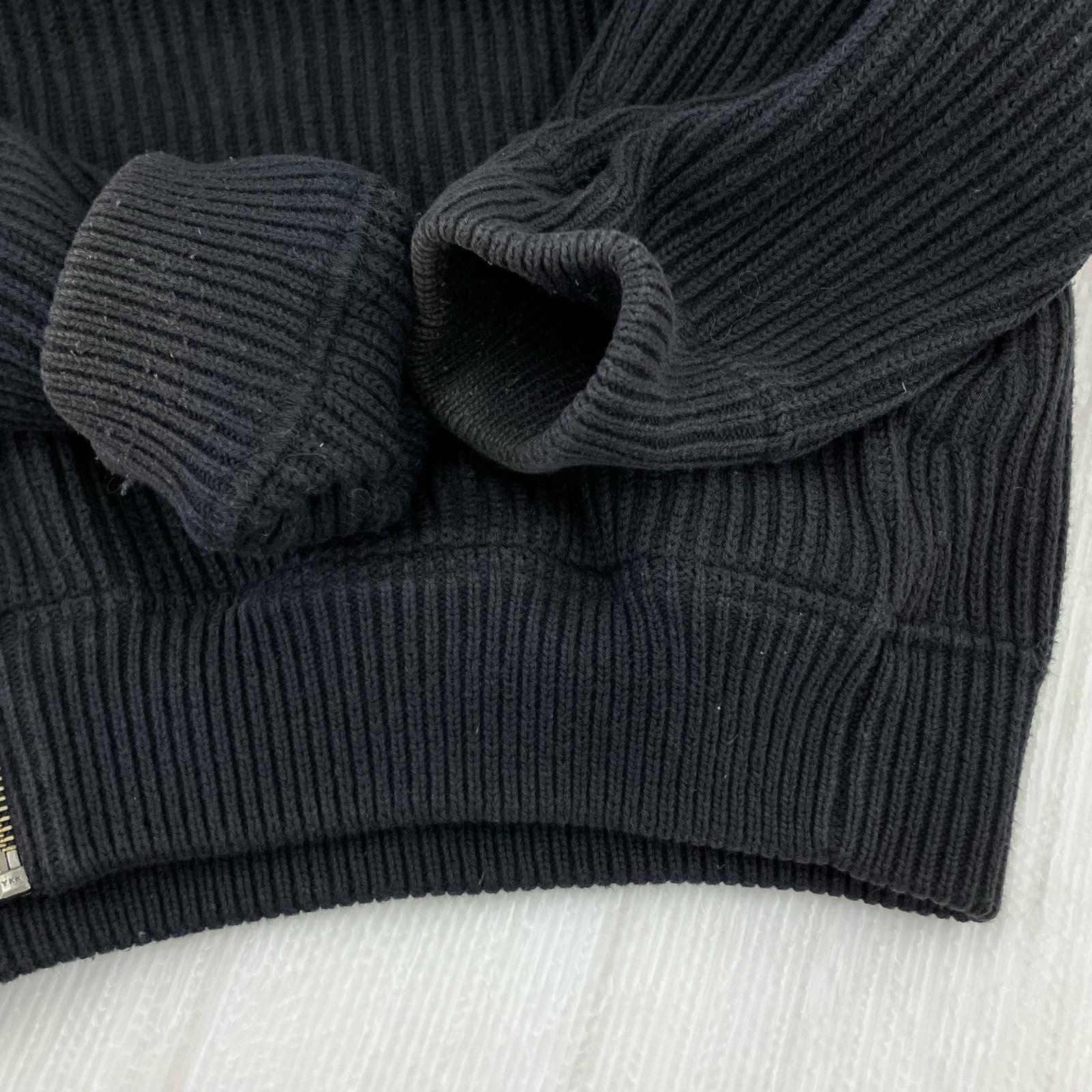 カーディガン 19AW ドライバーズニット ブラック ブラック