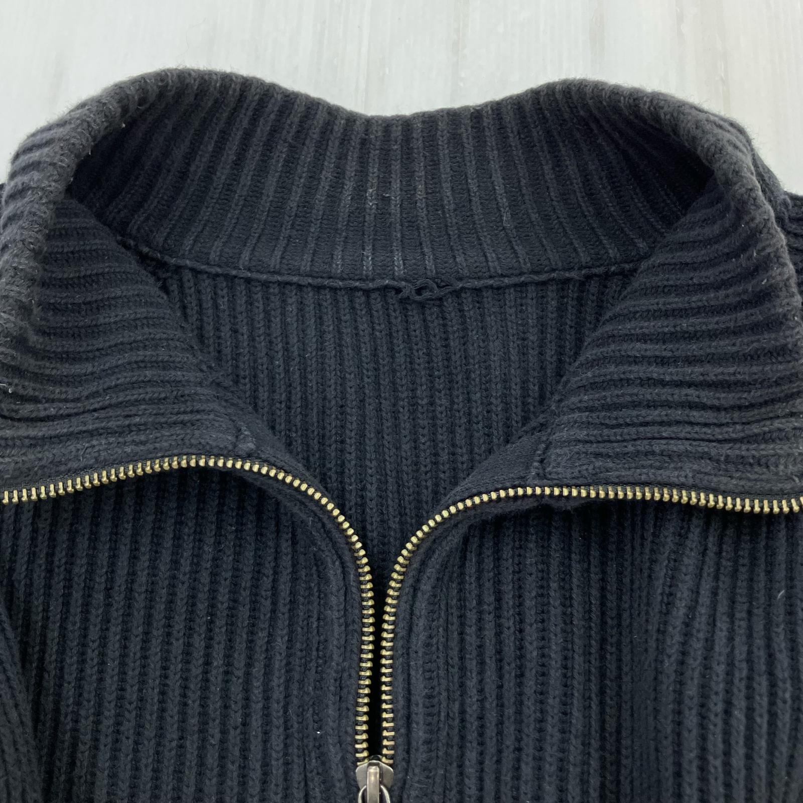 カーディガン 19AW ドライバーズニット ブラック ブラック