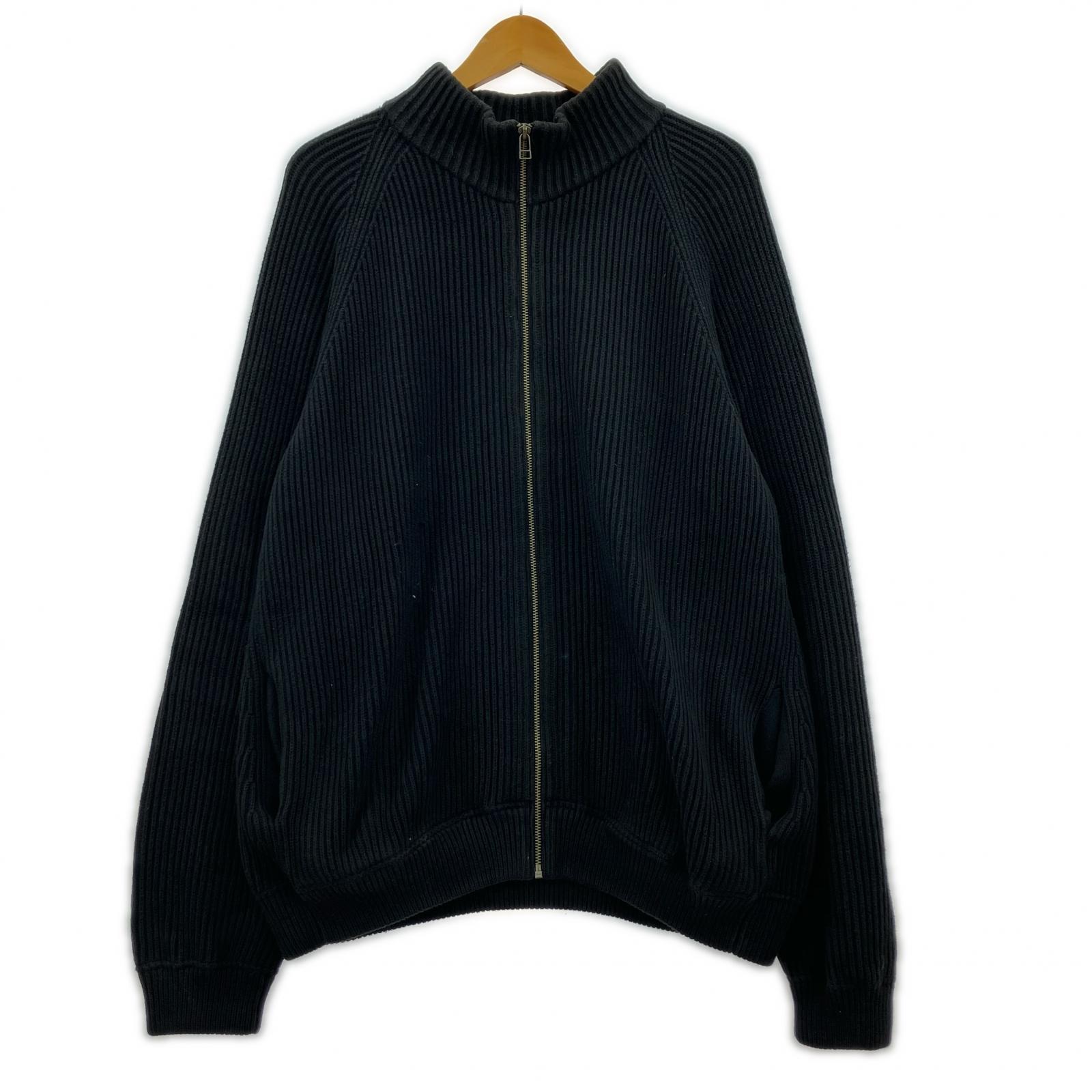 カーディガン 19AW ドライバーズニット ブラック ブラック