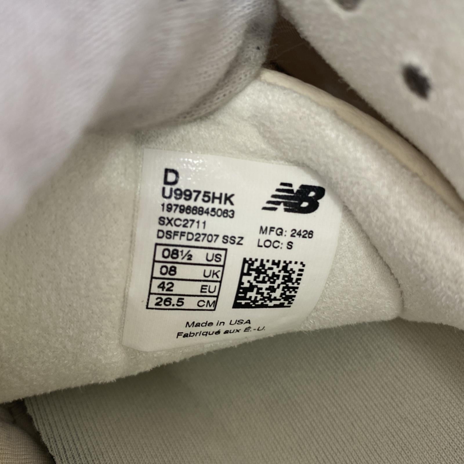 スニーカー Kith Ronnie Fieg 997.5 26.5cm 26.5cm (US8 1/2 UK8 EU43)