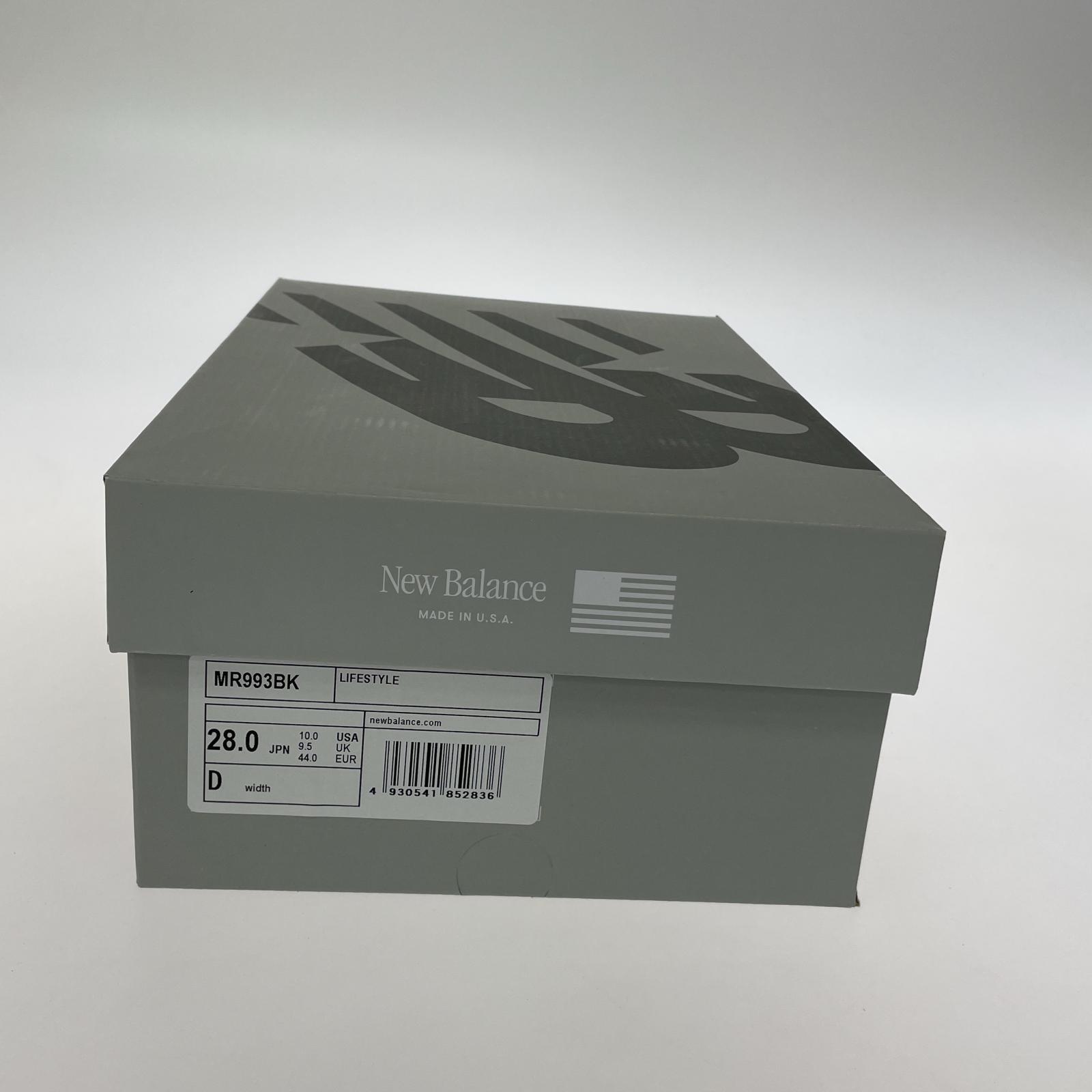 スニーカー MR993BK 28.5㎝ 28.5cm (US10 1/2 UK10 EU47)