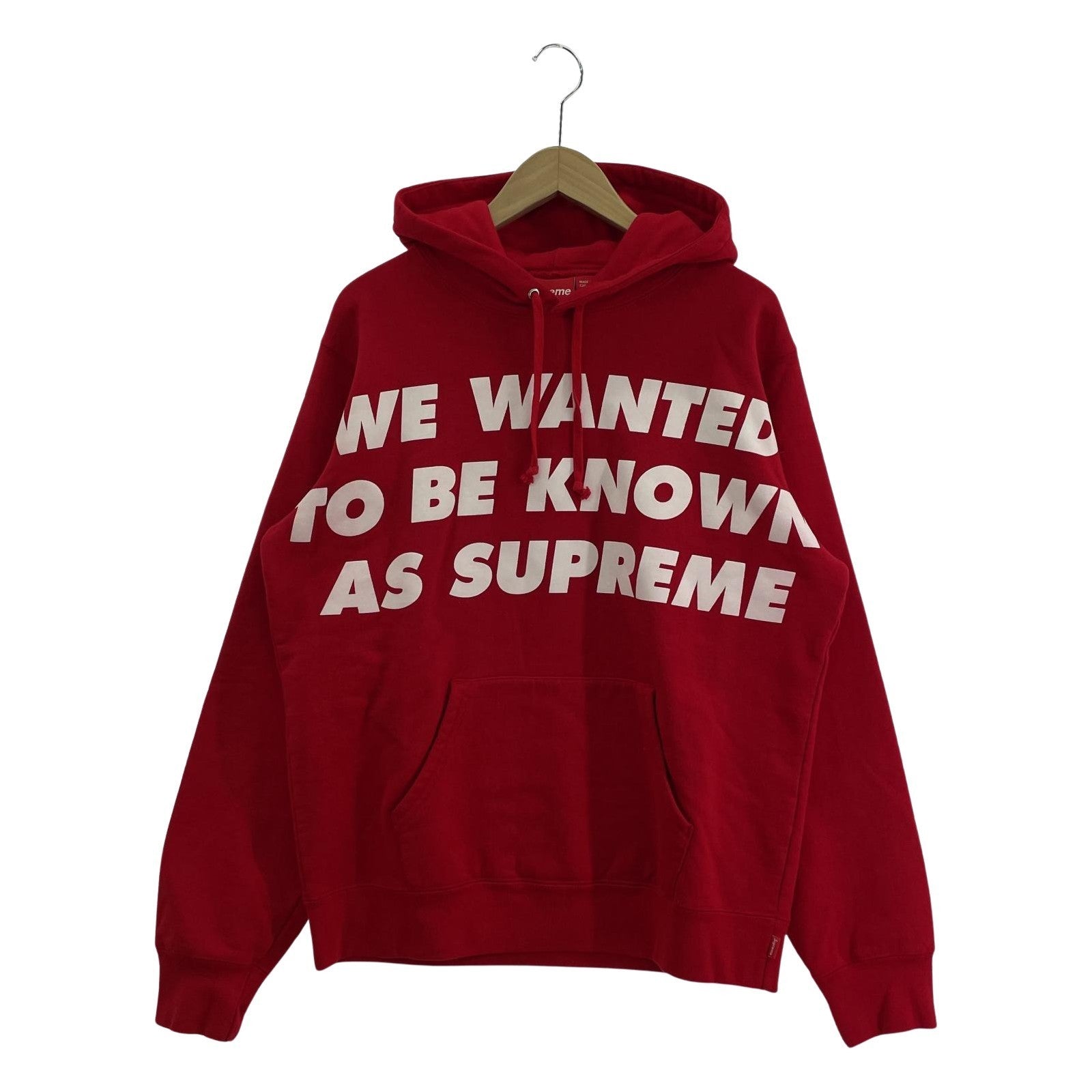 パーカー Supreme 20SS Known As Hooded Sweatshirt M レッド M