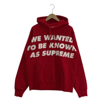 パーカー Supreme 20SS Known As Hooded Sweatshirt M レッド M