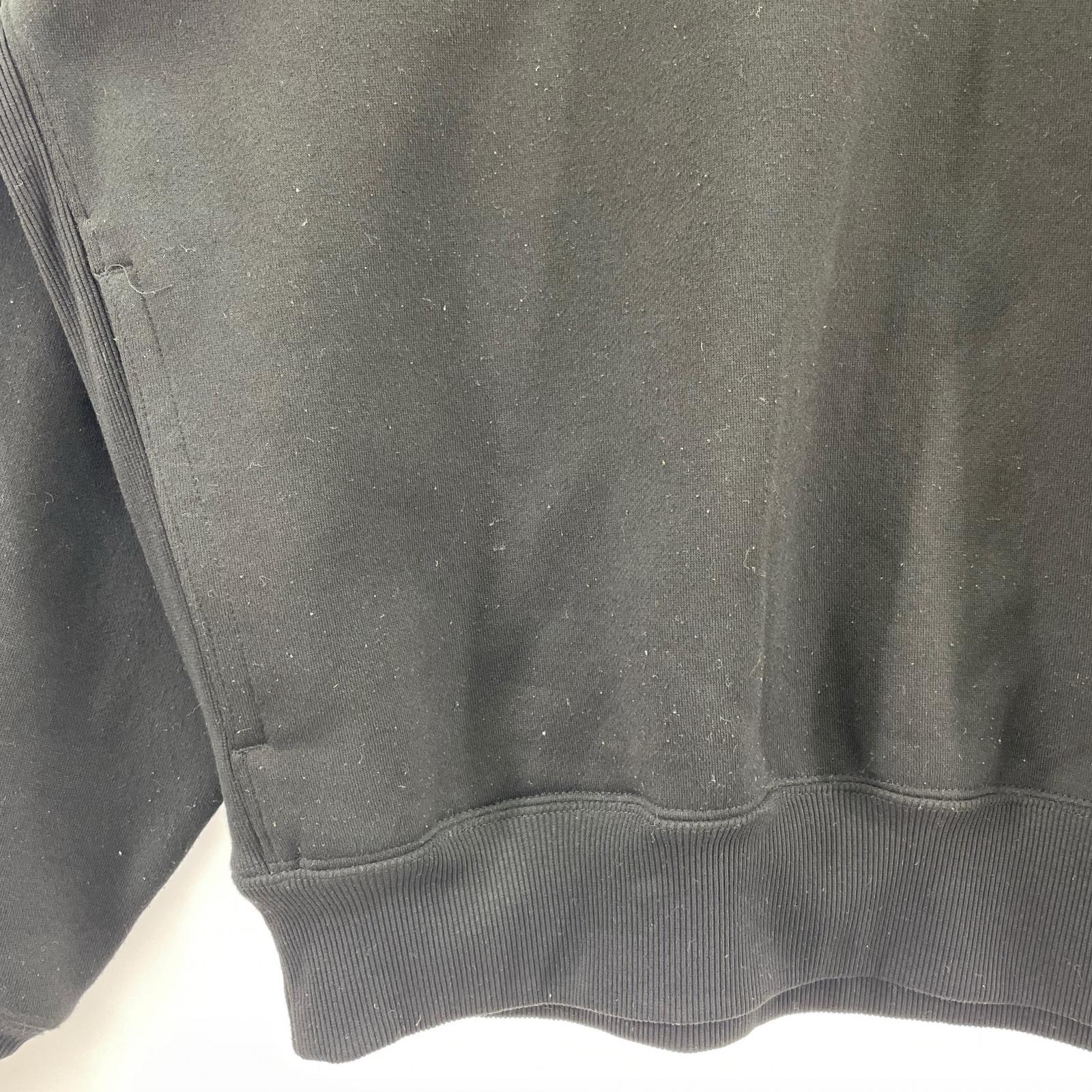 スウェット TECH SWEAT SNAP PULLOVER L ブラック