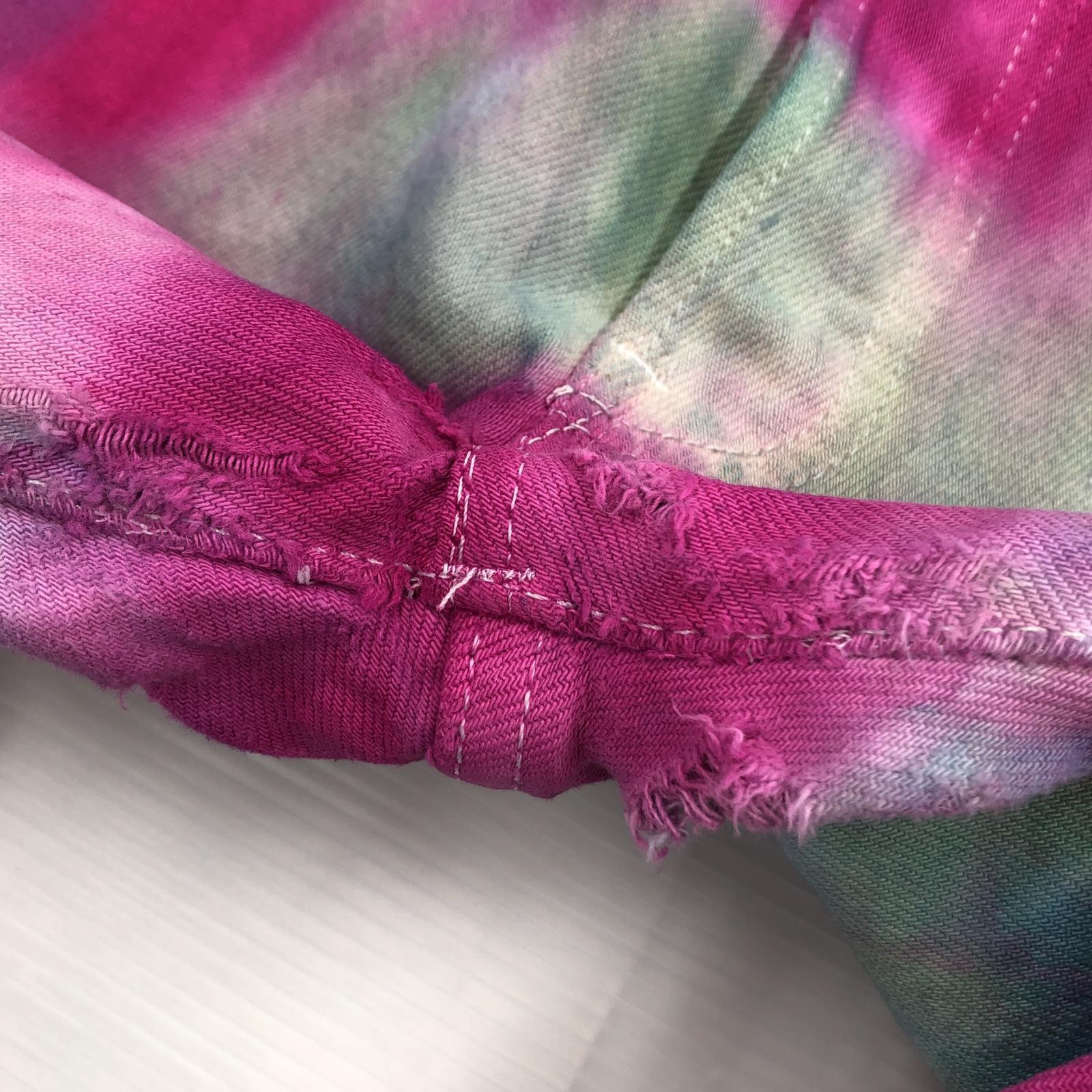 デニムパンツ 80s- tie-dye denim pant マルチカラー