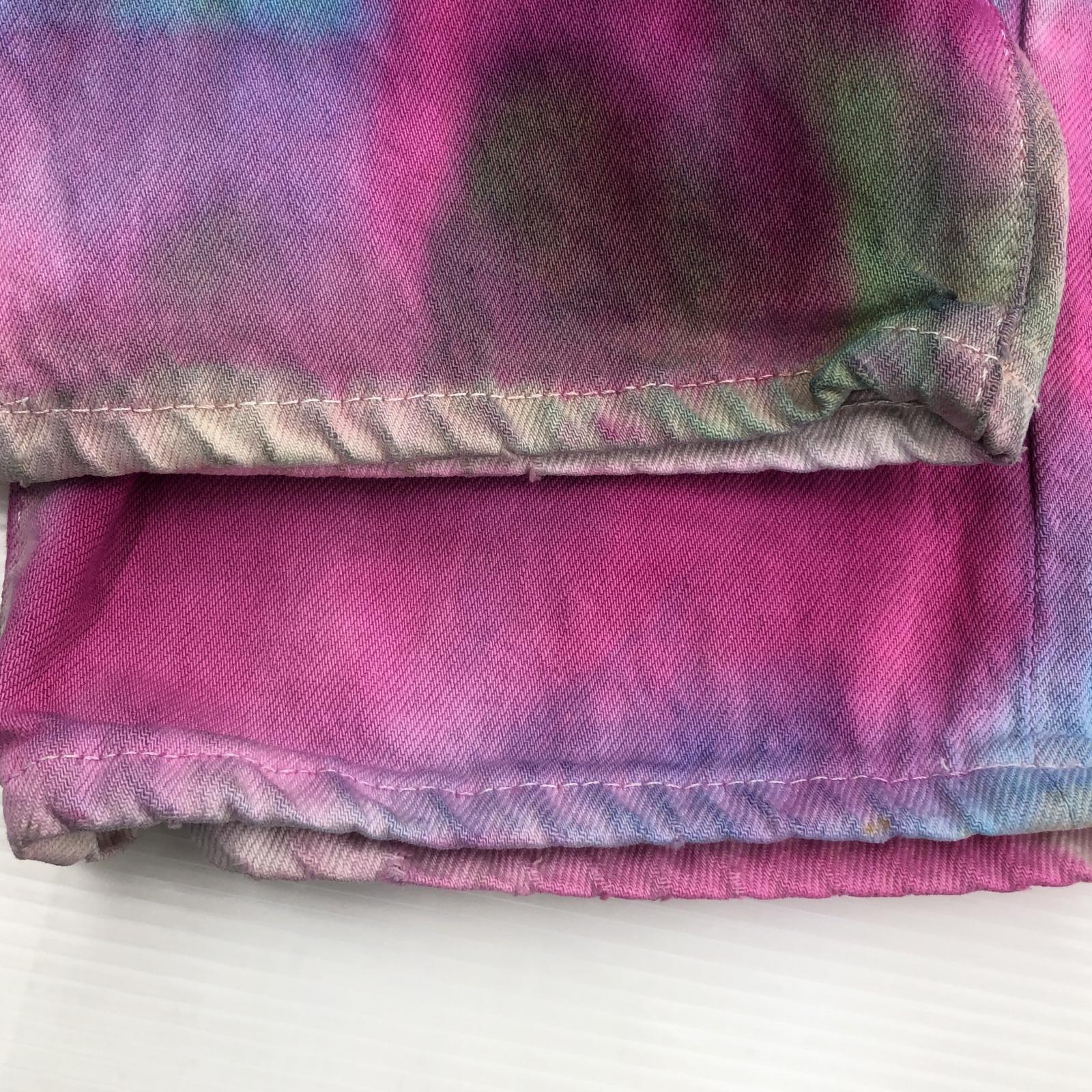 デニムパンツ 80s- tie-dye denim pant マルチカラー