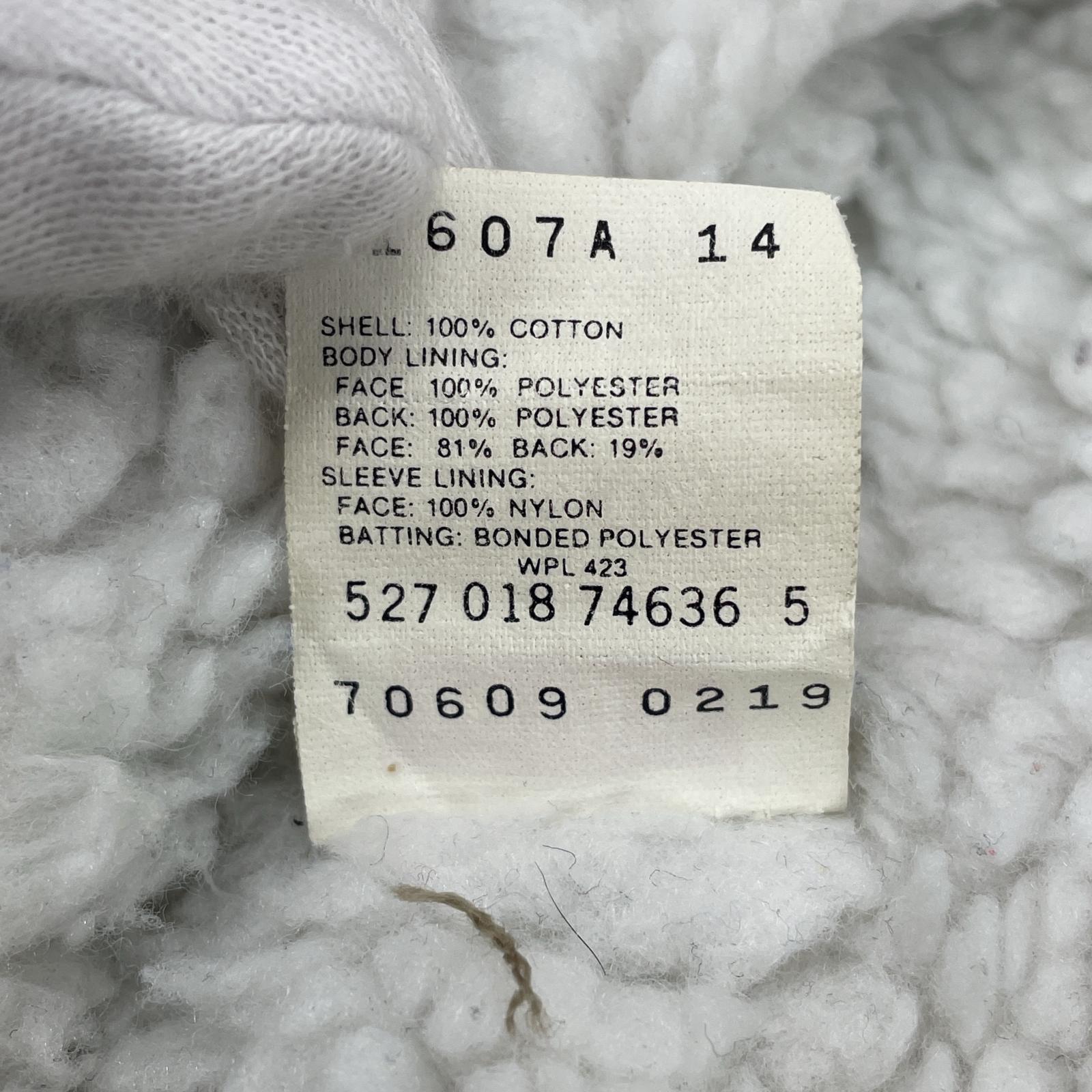 デニムジャケット 80s boa denim jacket 42R L ブルー