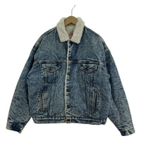 デニムジャケット 80s boa denim jacket 42R L ブルー