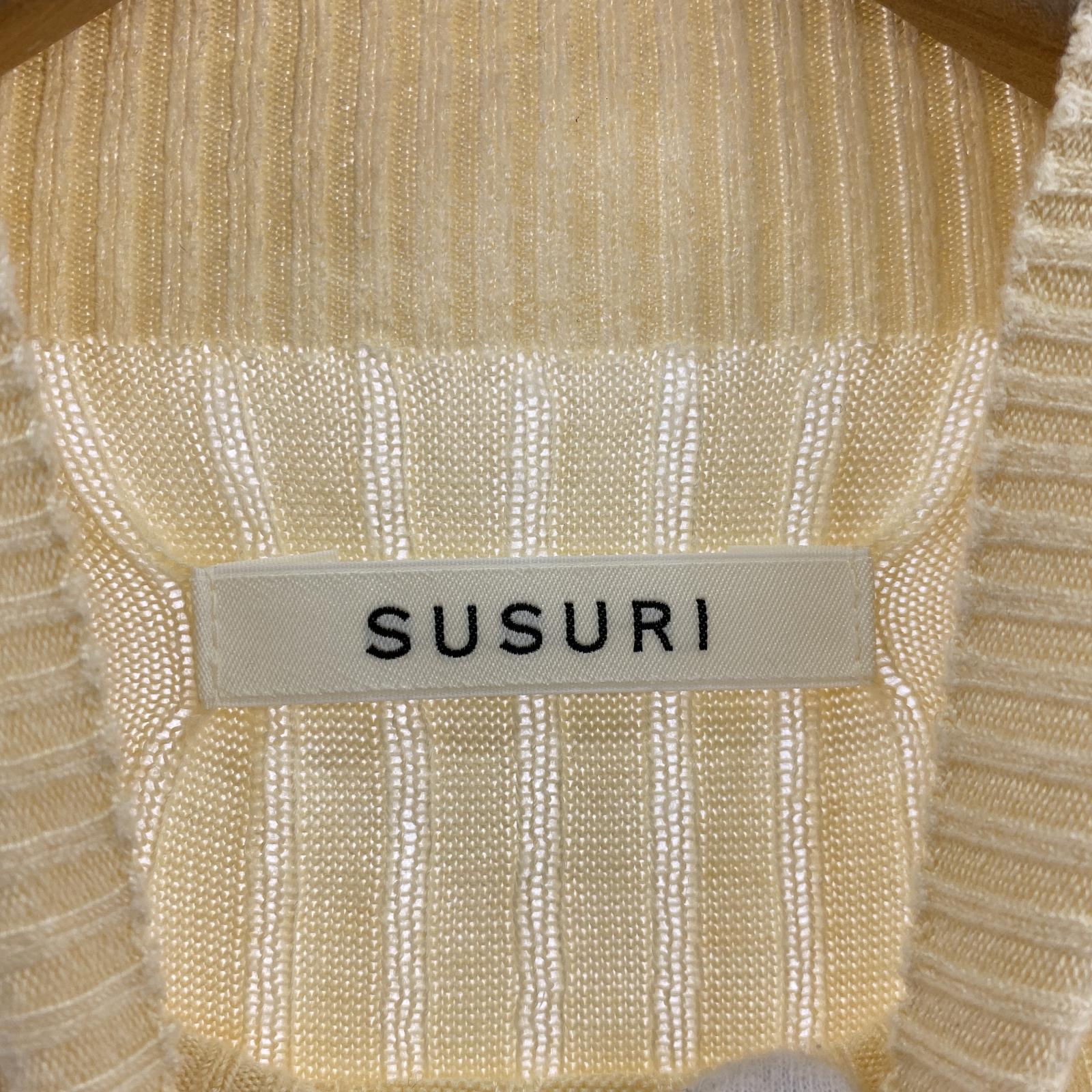 長袖Tシャツ SUSURI ポエータハイネックセーター 1 イエロー