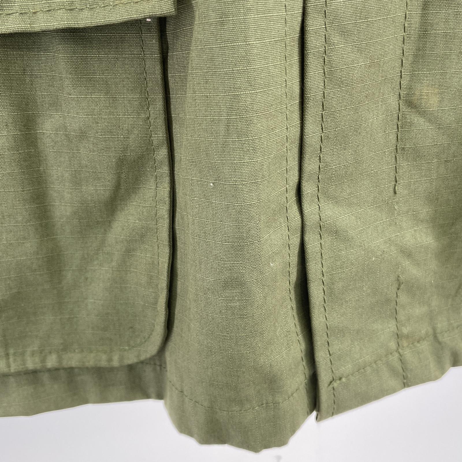 ミリタリージャケット 4th jungle fatigue jacket M M グリーン