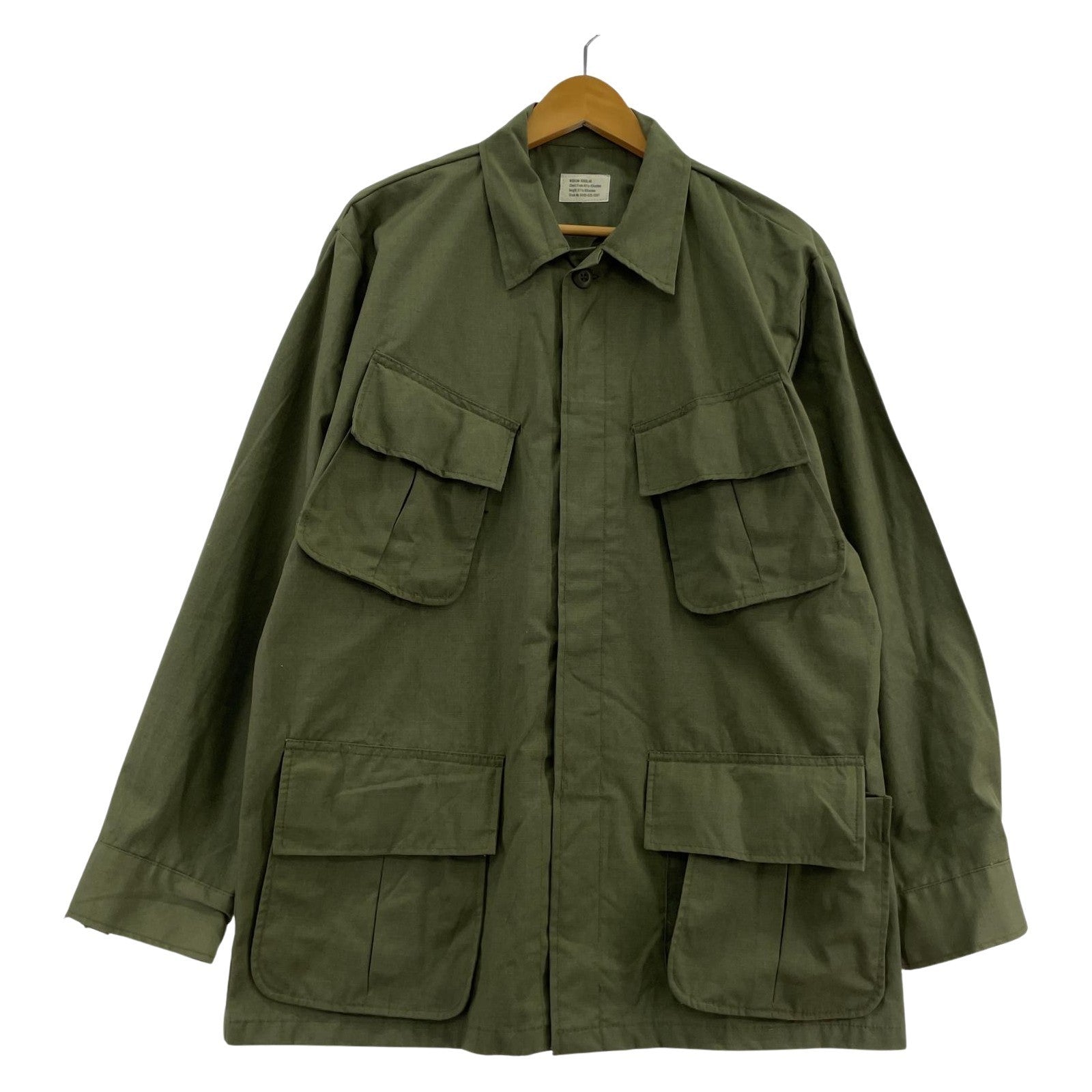 ミリタリージャケット 4th jungle fatigue jacket M M グリーン