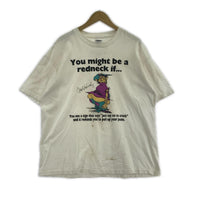 半袖Tシャツ 90s You might be a redneck if tee ホワイト
