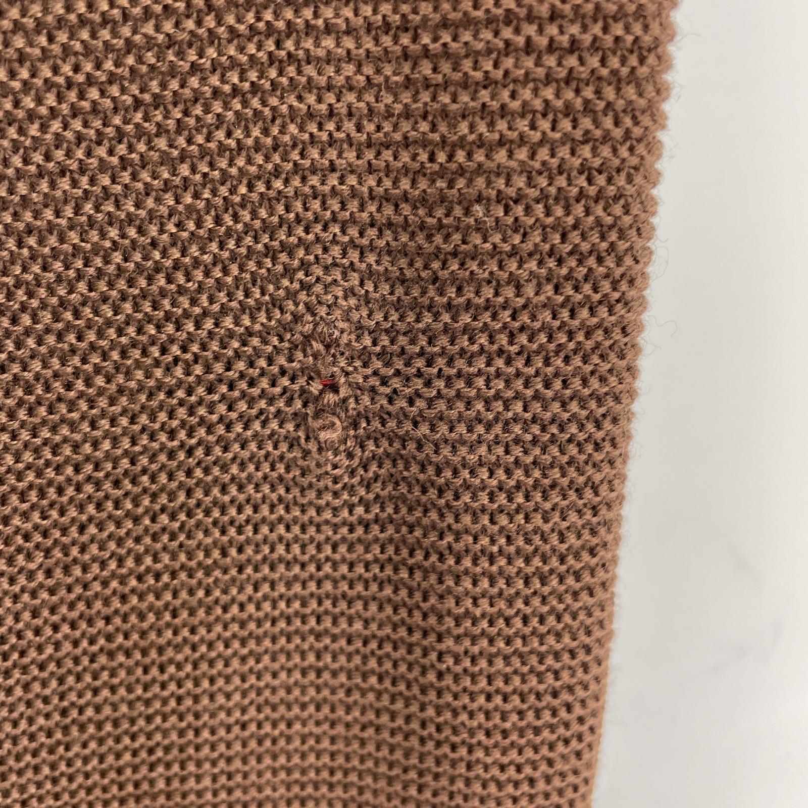 カーディガン 60-70s wool cardigan brown M M ブラウン
