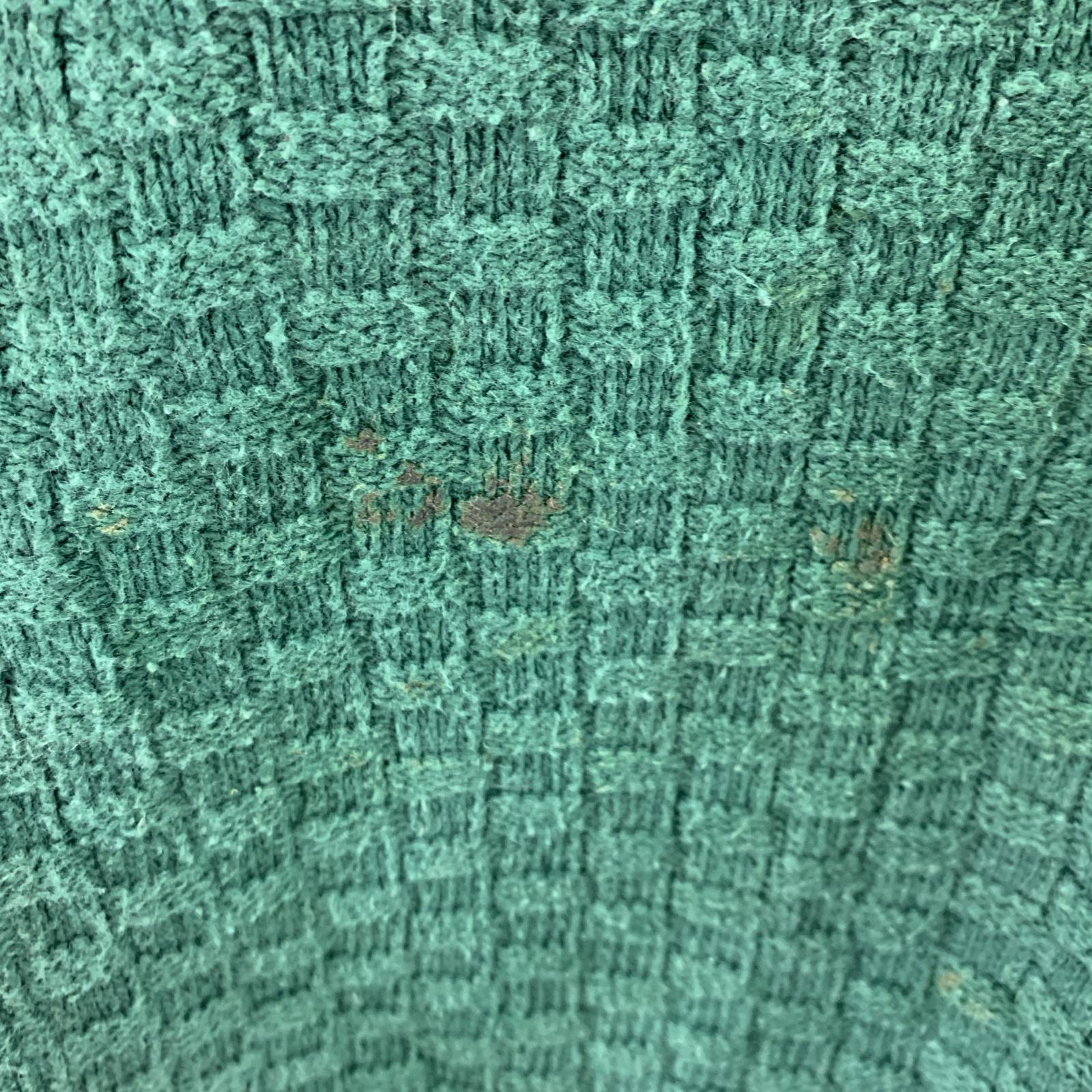 ニット 80s cotton knit green L L グリーン