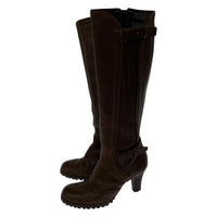 ブーツ ロングブーツ/レザー/BRN/23.5cm 23.5cm (US5 1/2 UK5 EU37) ブラウン