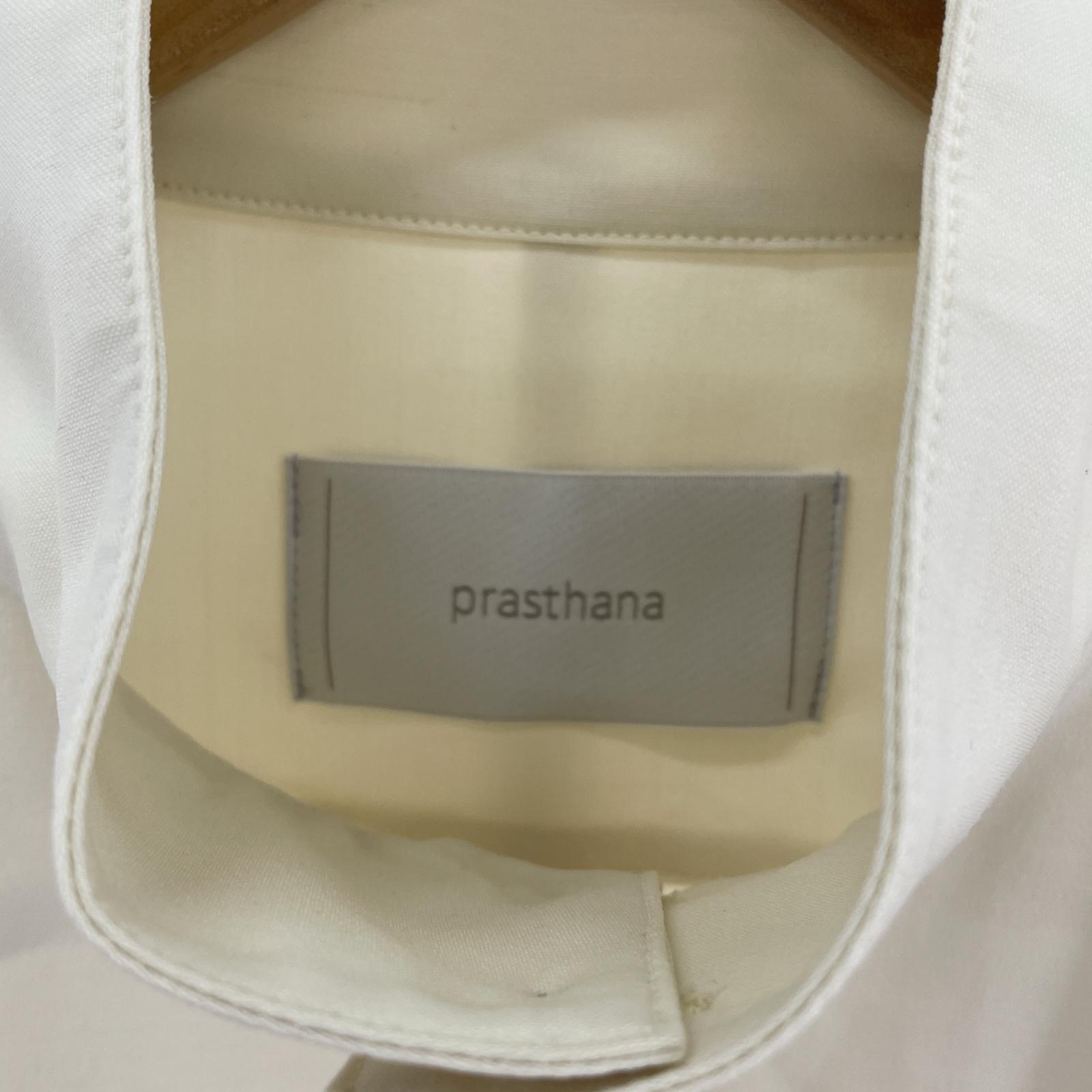 長袖シャツ prasthana M ホワイト