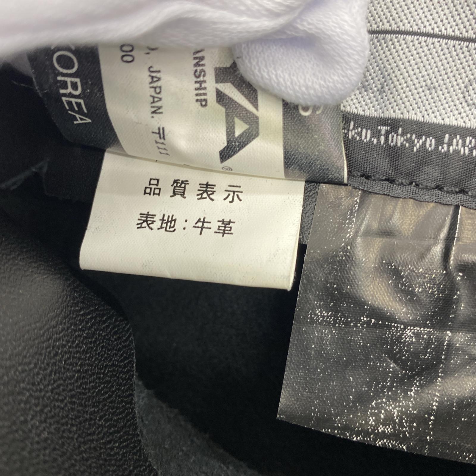 パンツ KADOYA レザーチャップス 黒 (22) ブラック